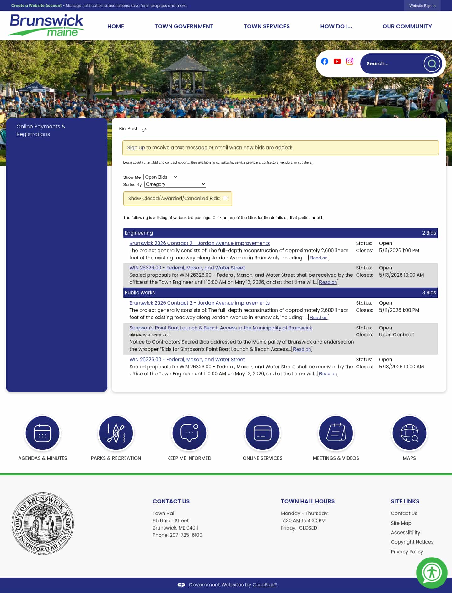 Latest website image capture