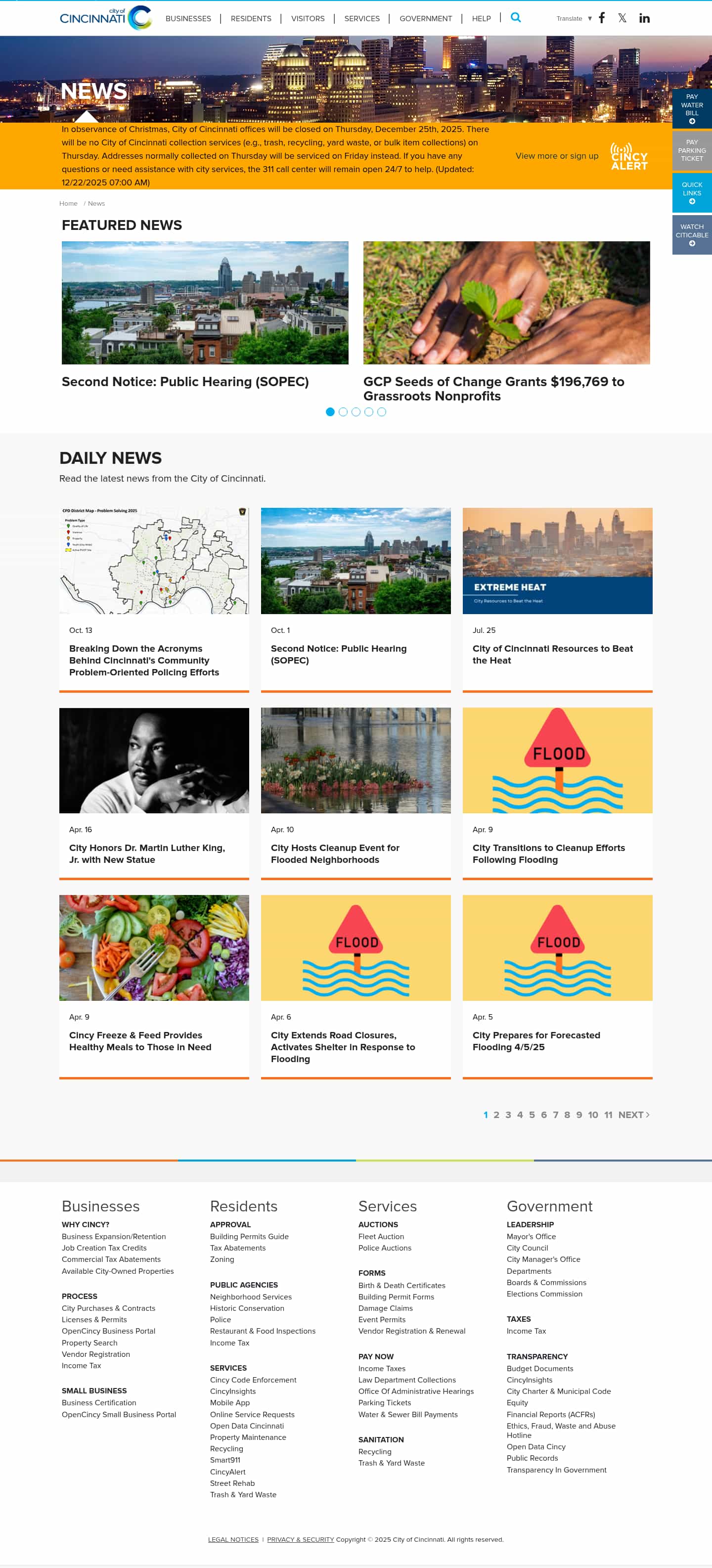 Latest website image capture