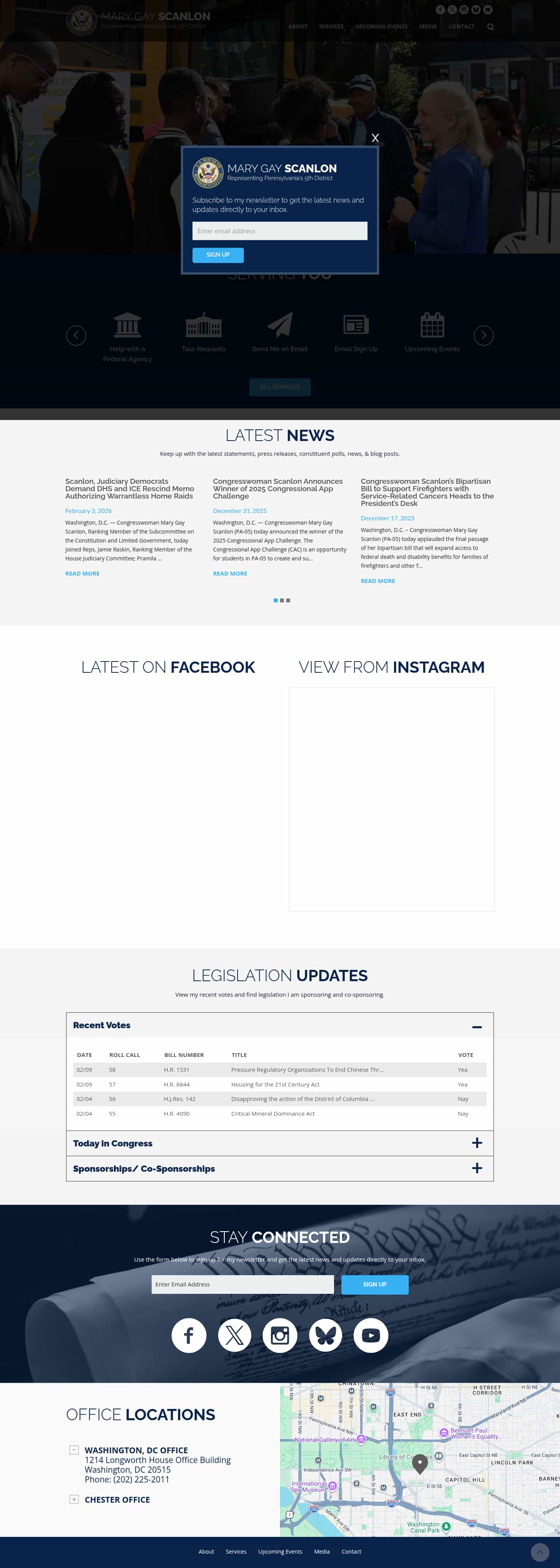Latest website image capture