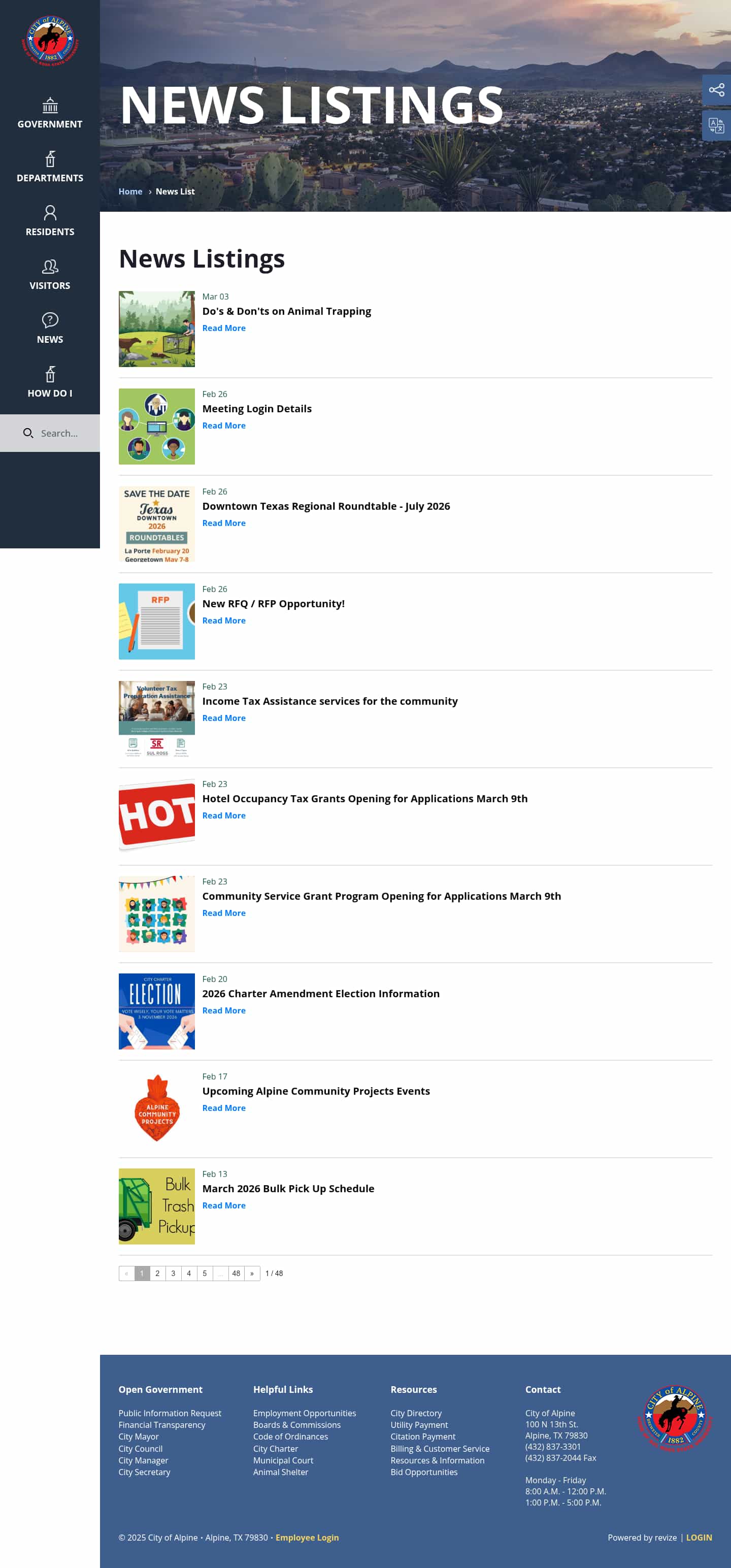Latest website image capture