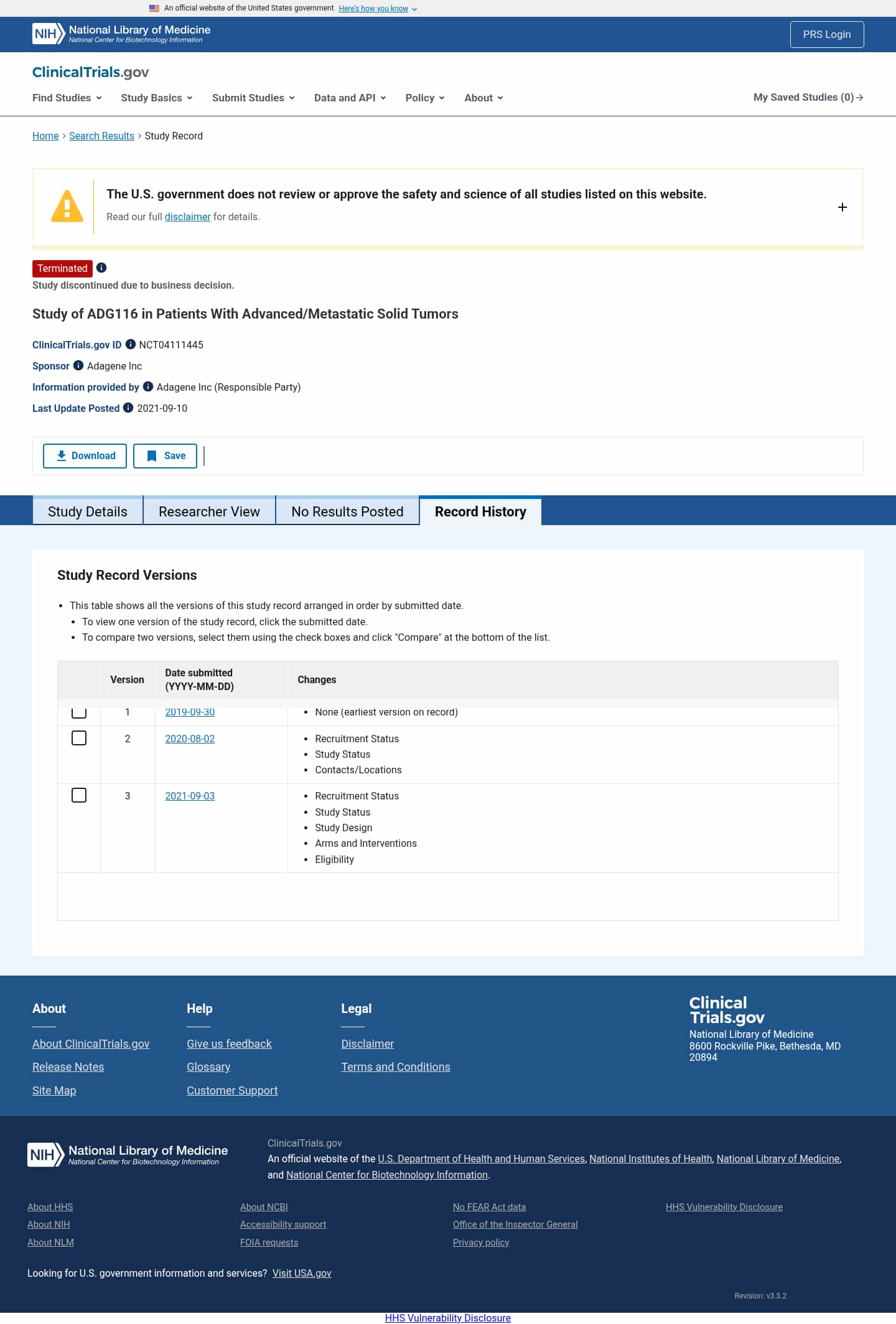 Latest website image capture