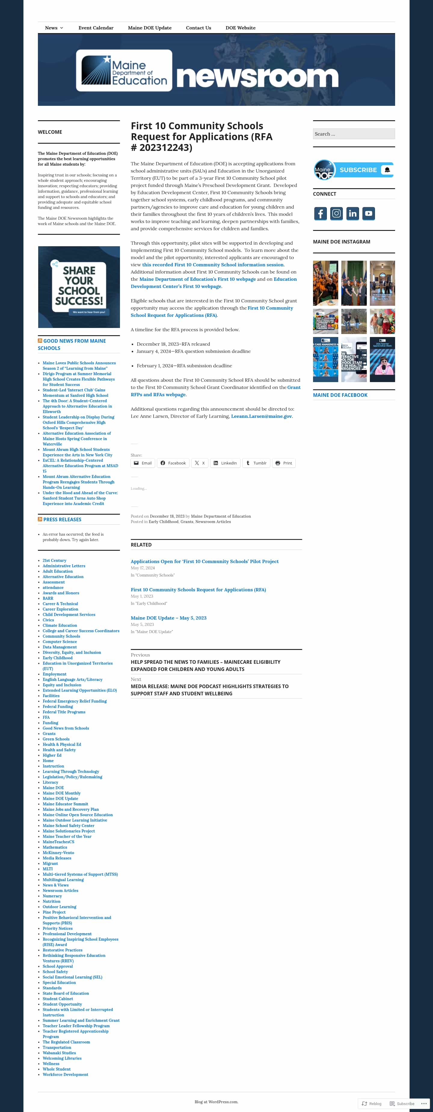 Latest website image capture