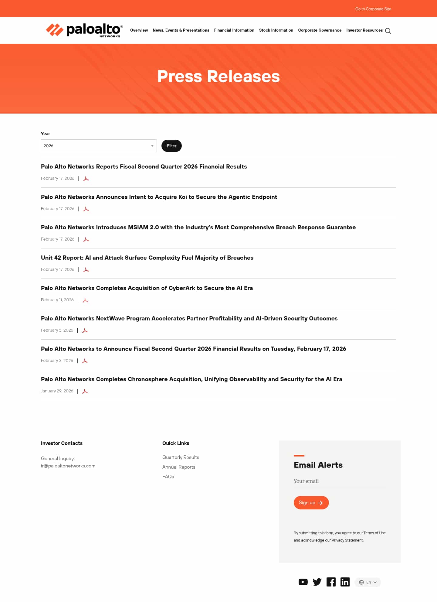 Latest website image capture