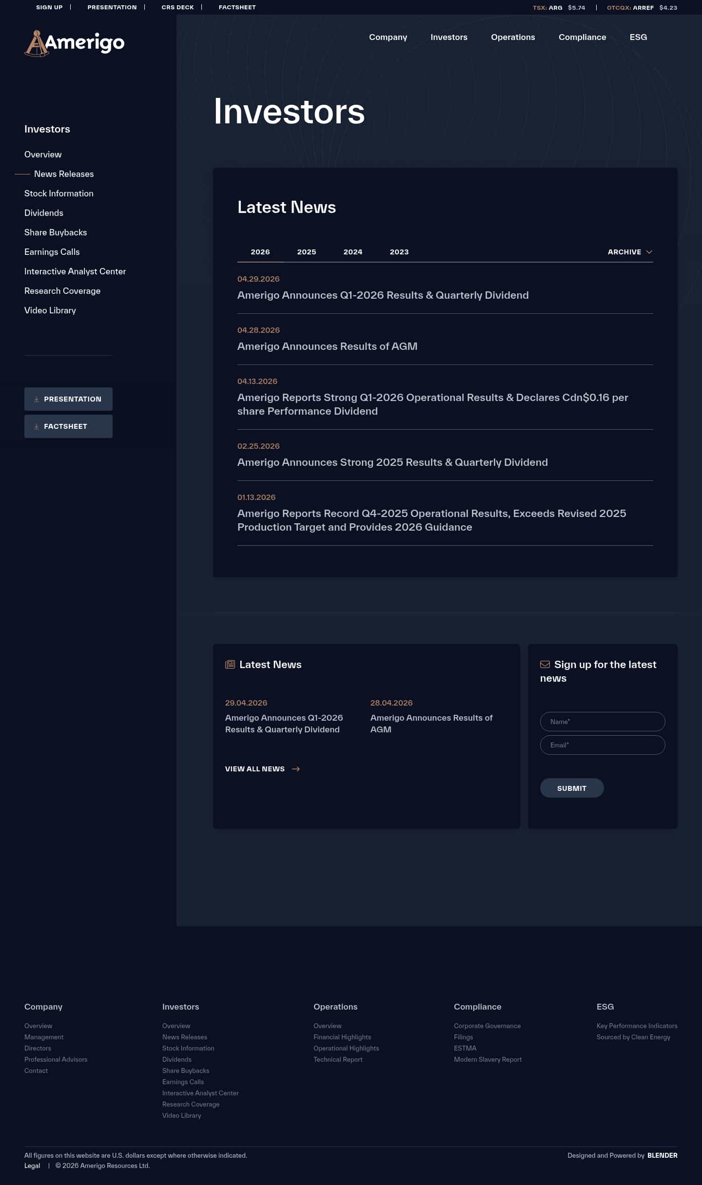 Latest website image capture