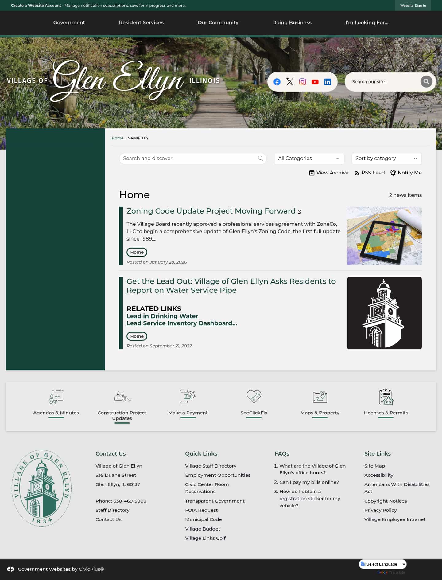 Latest website image capture