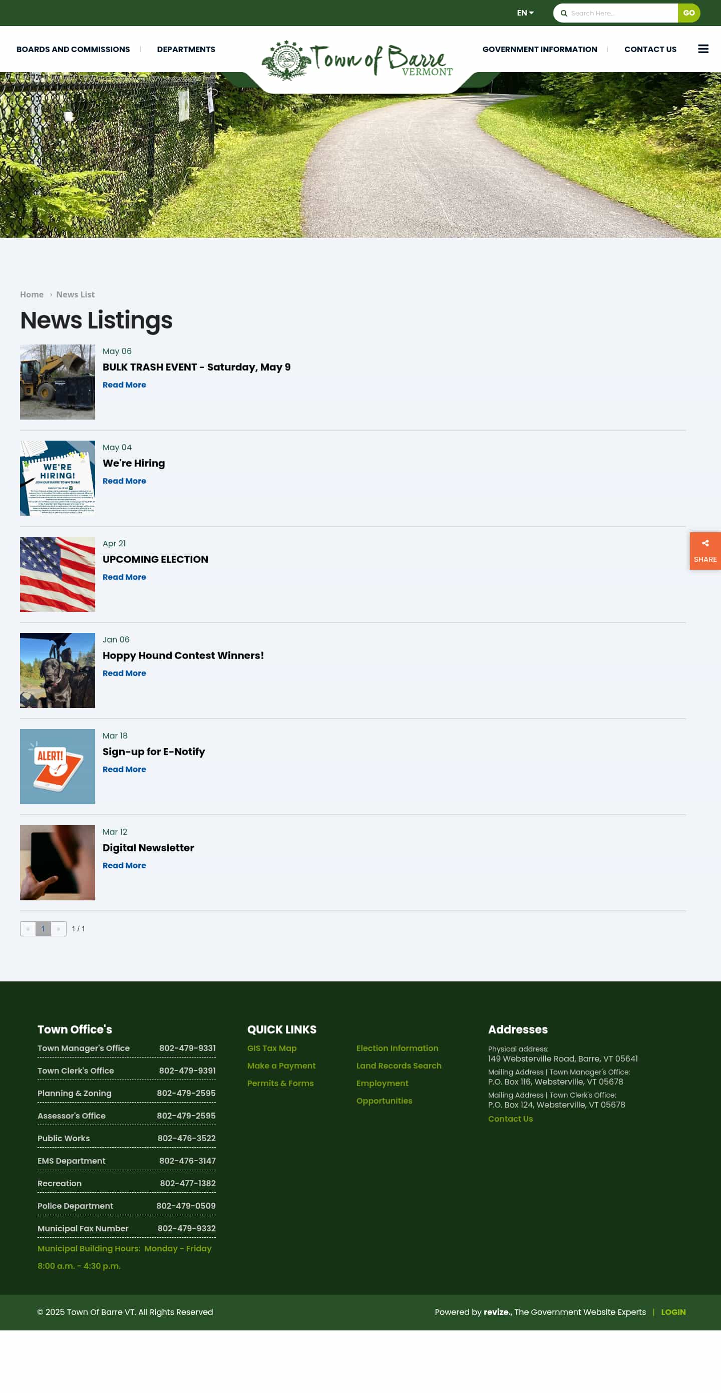 Latest website image capture