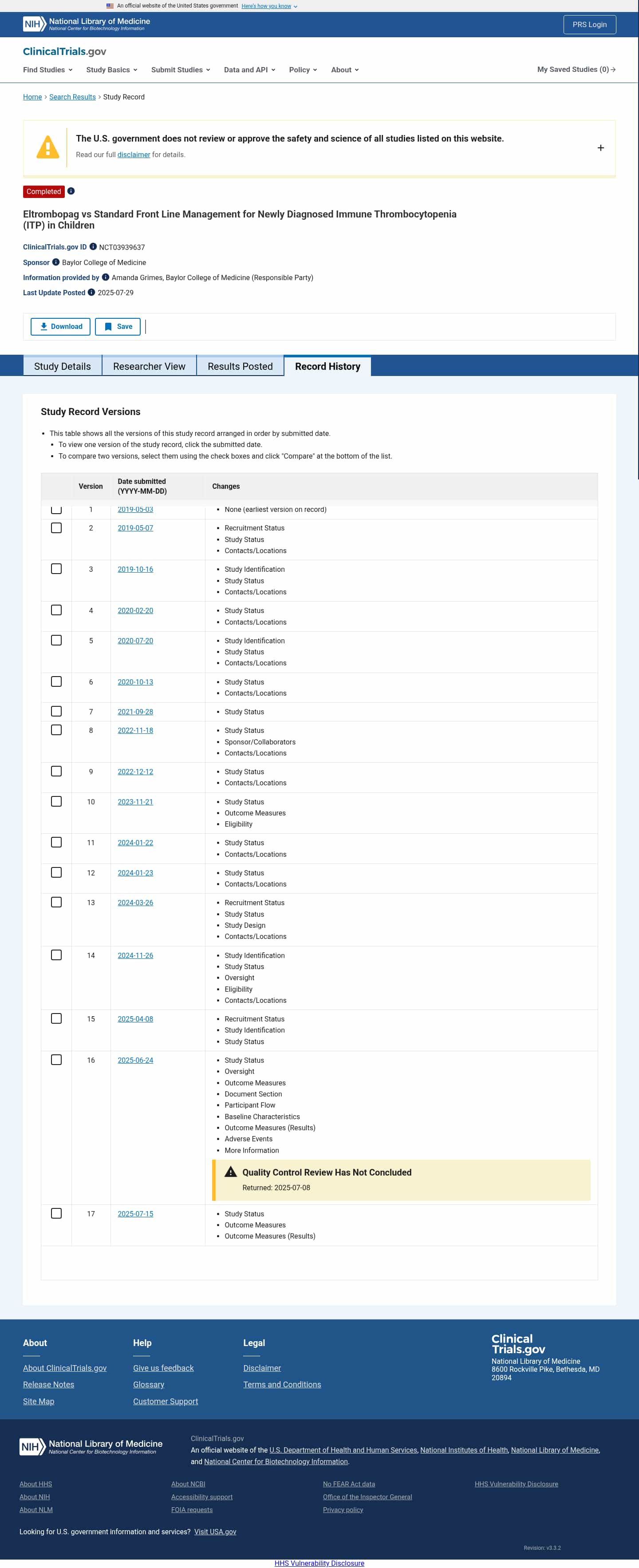 Latest website image capture