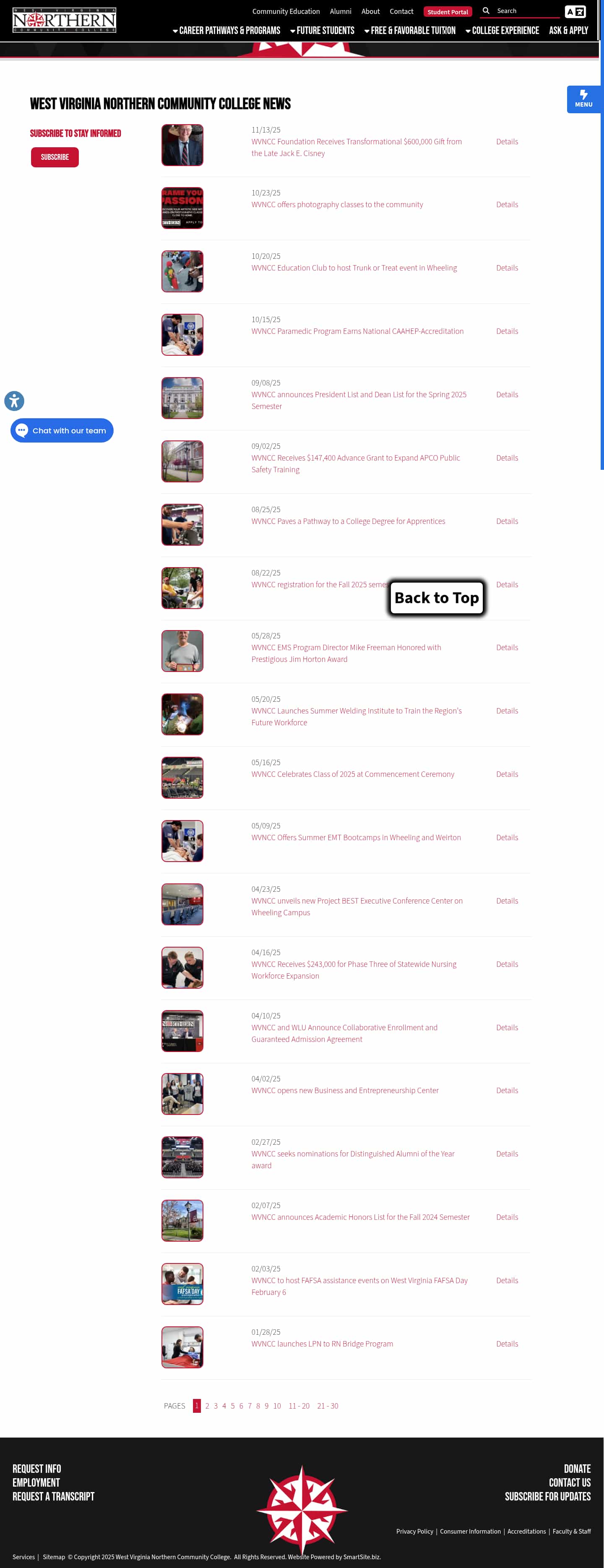 Latest website image capture