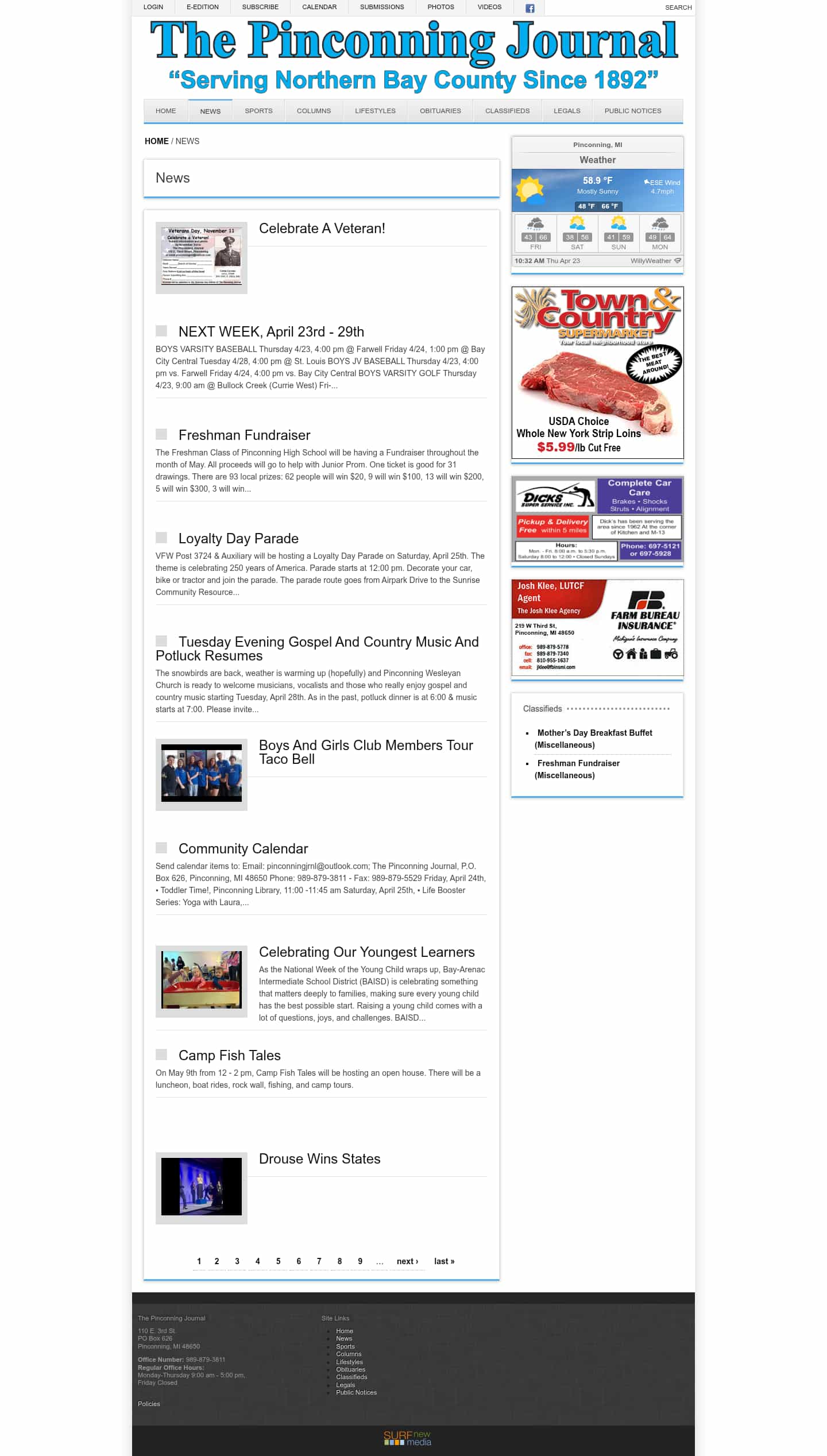 Latest website image capture