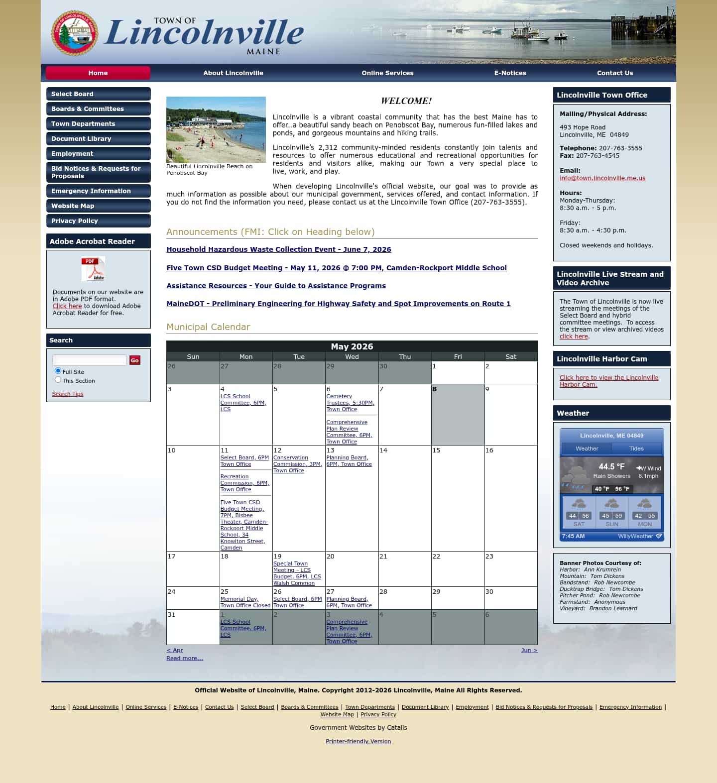 Latest website image capture