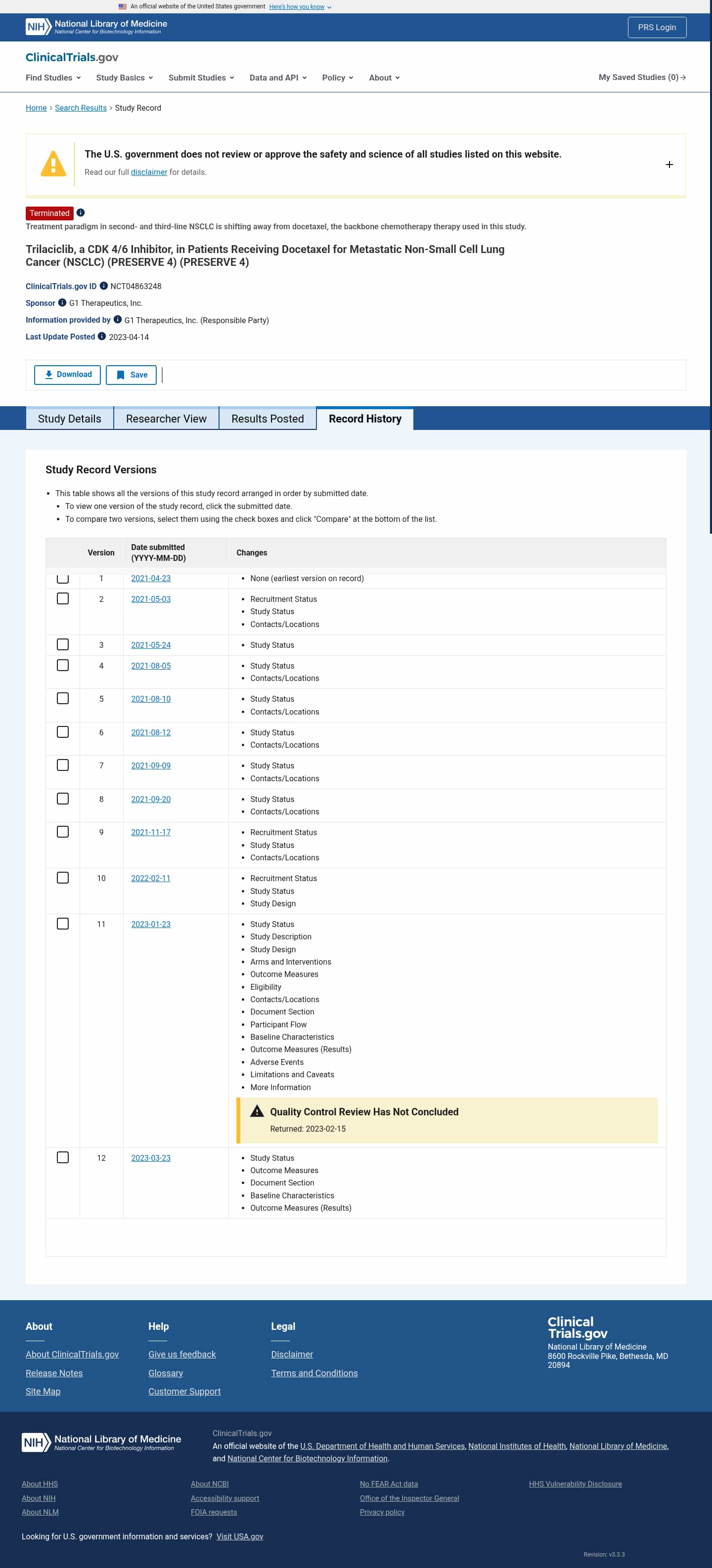 Latest website image capture