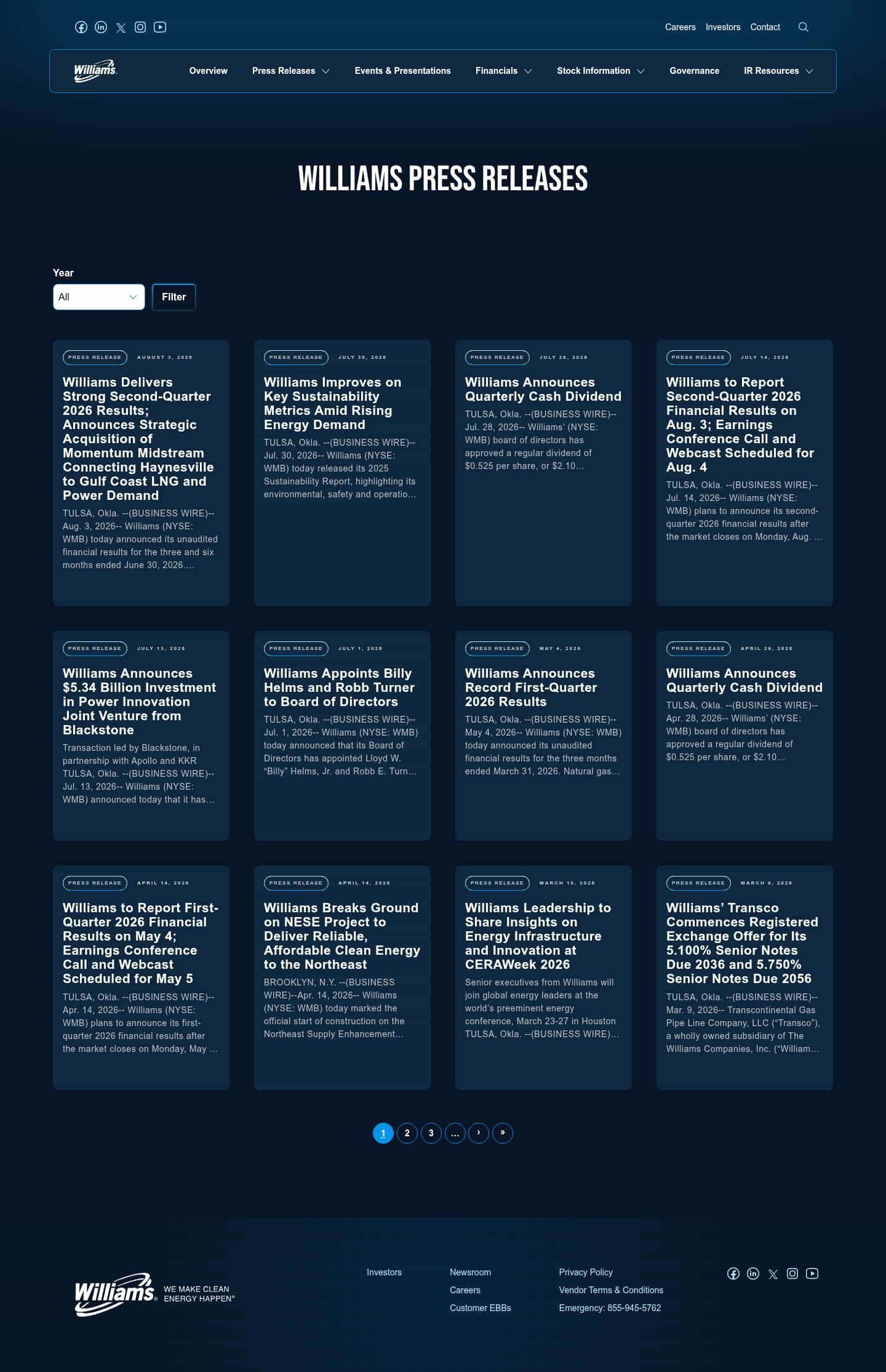 Latest website image capture