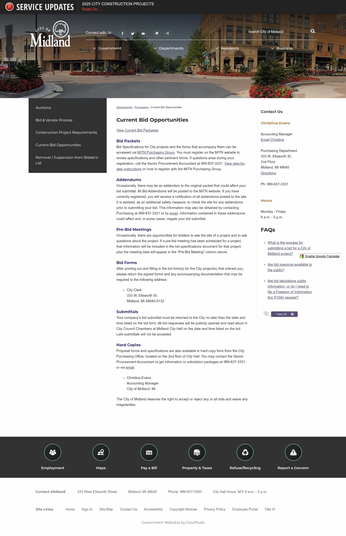 Latest website image capture