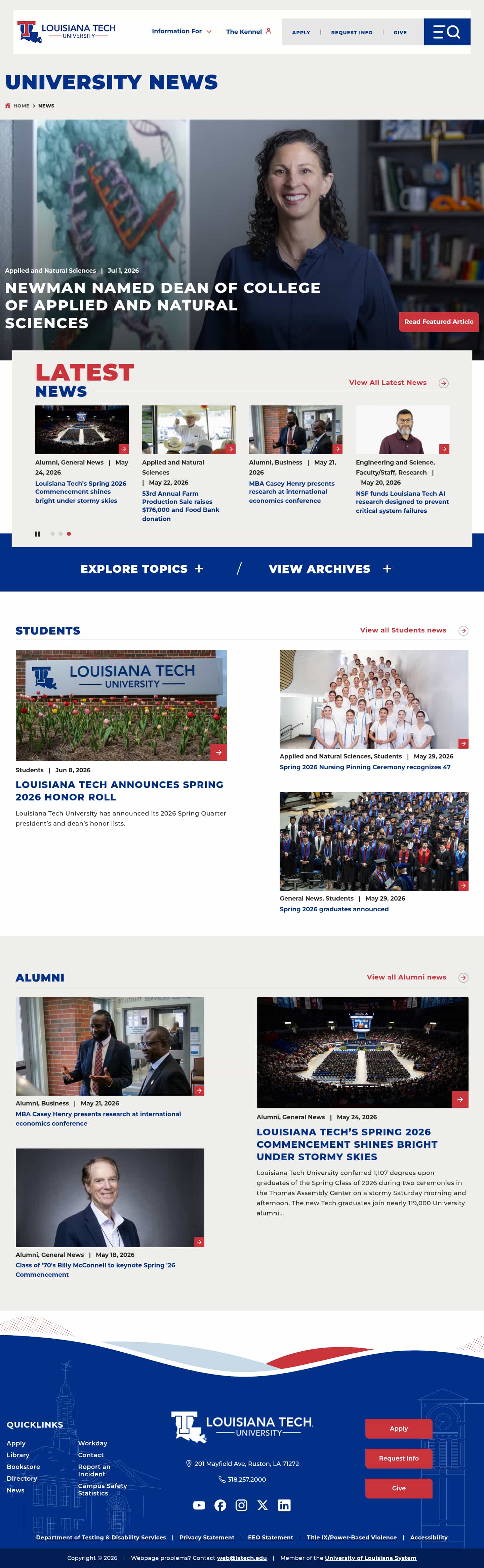 Latest website image capture