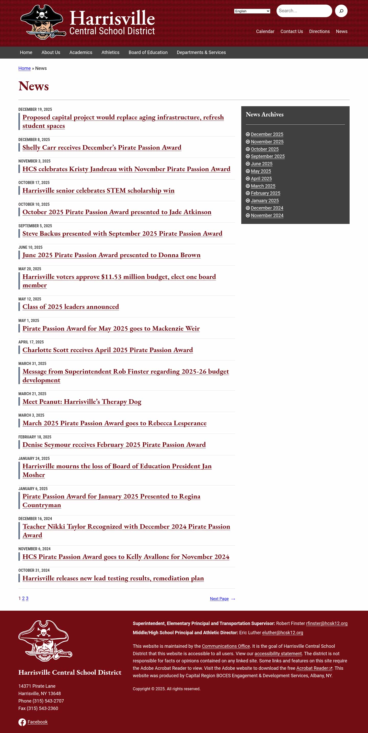 Latest website image capture