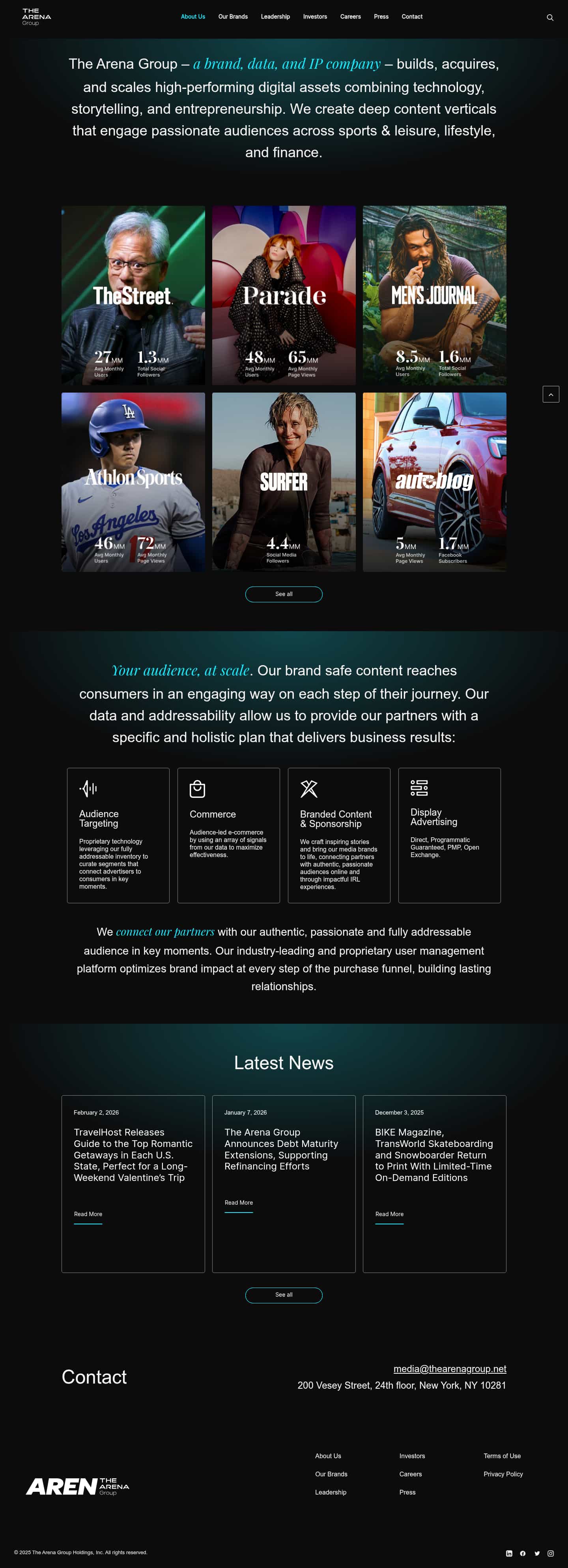 Latest website image capture