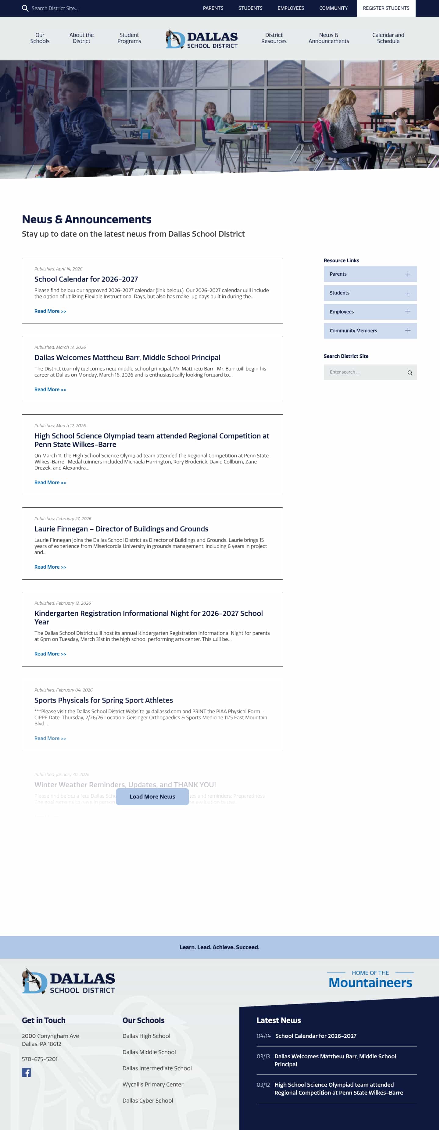 Latest website image capture