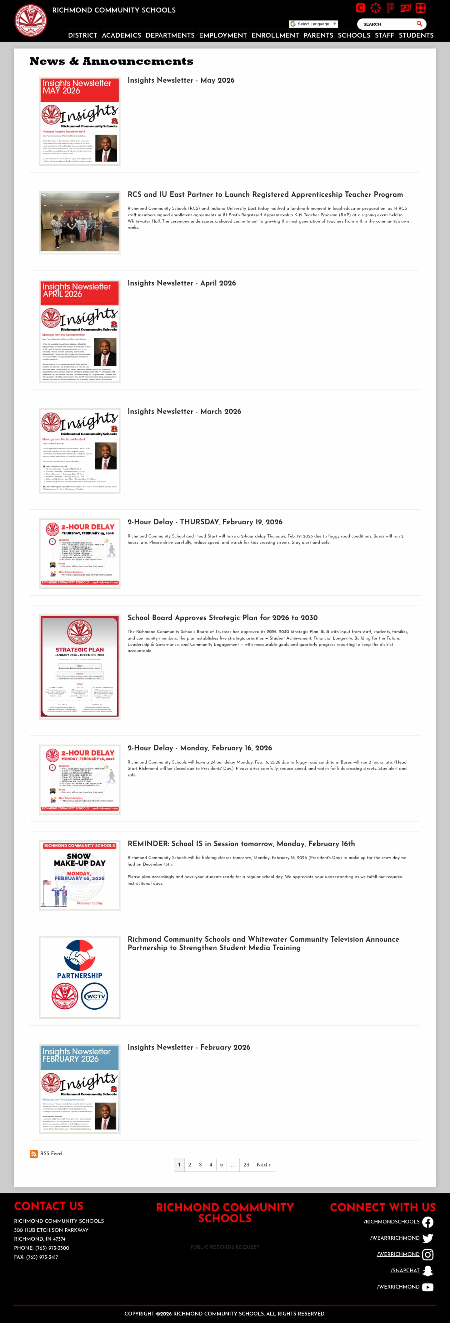 Latest website image capture