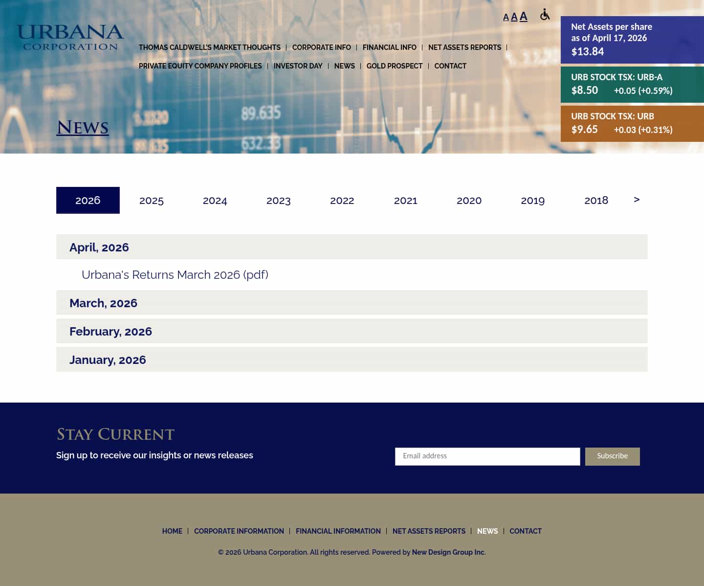 Latest website image capture