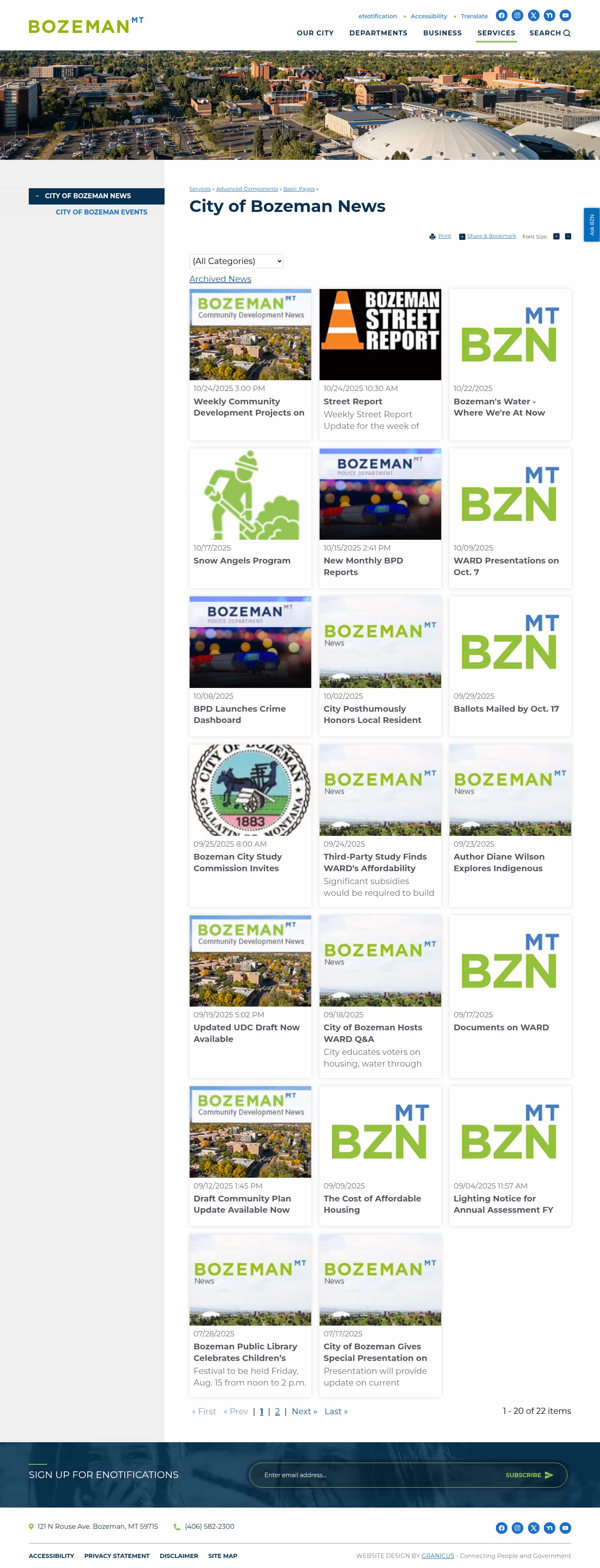 Latest website image capture