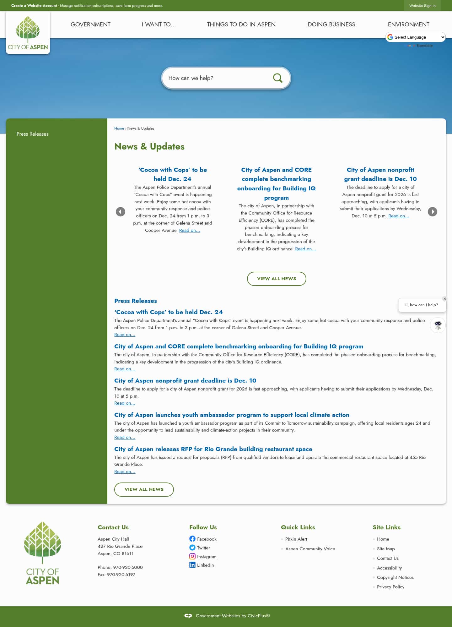 Latest website image capture