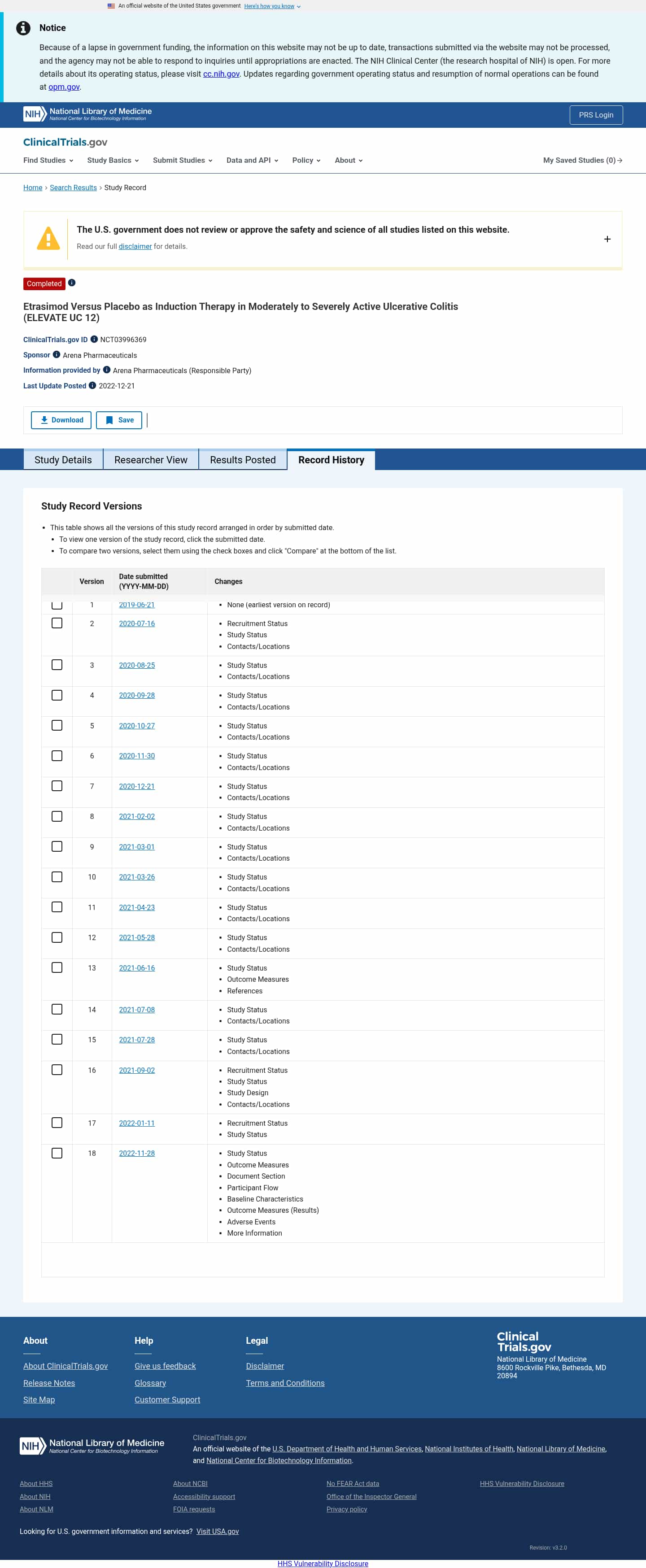 Latest website image capture