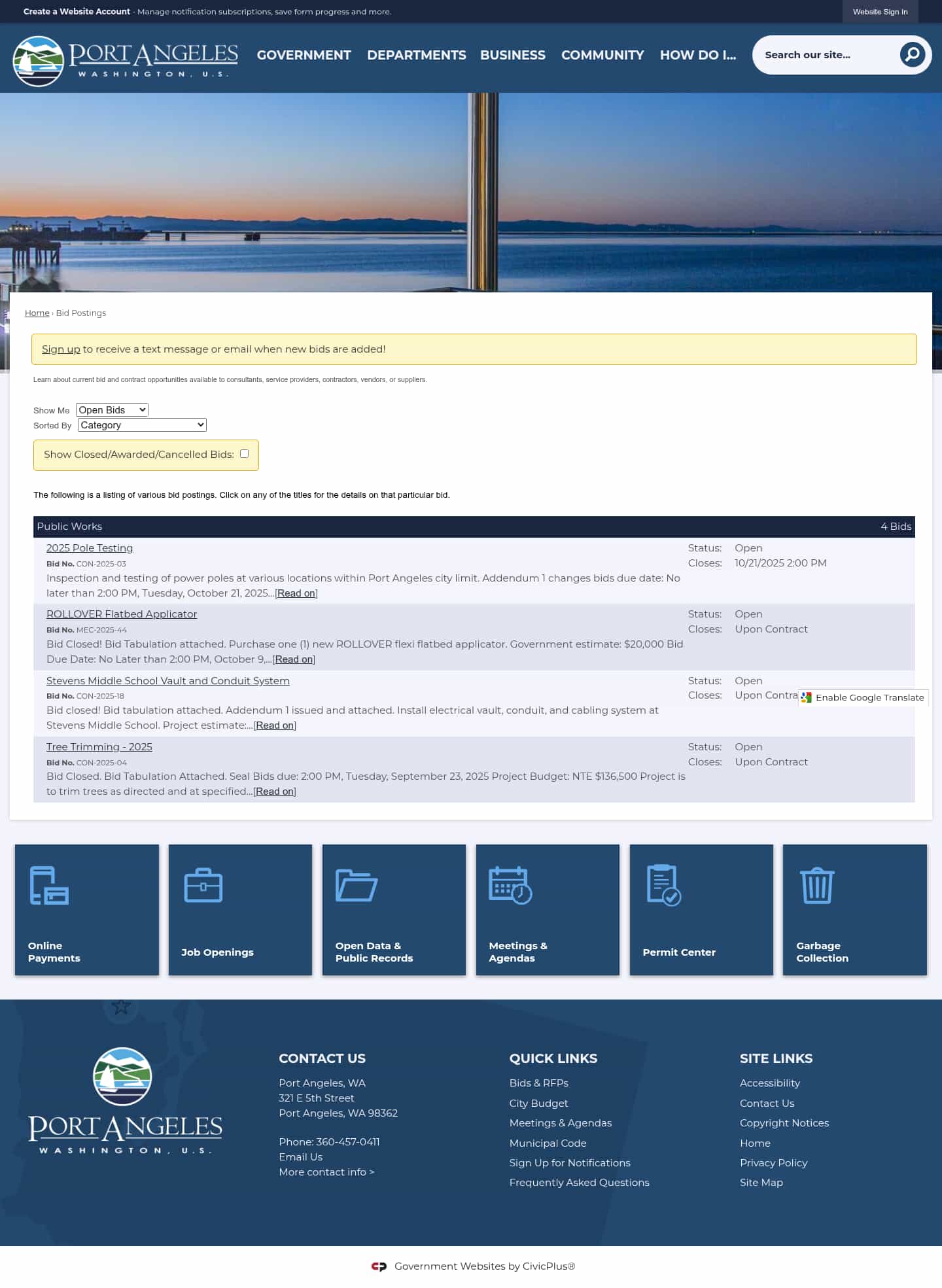 Latest website image capture