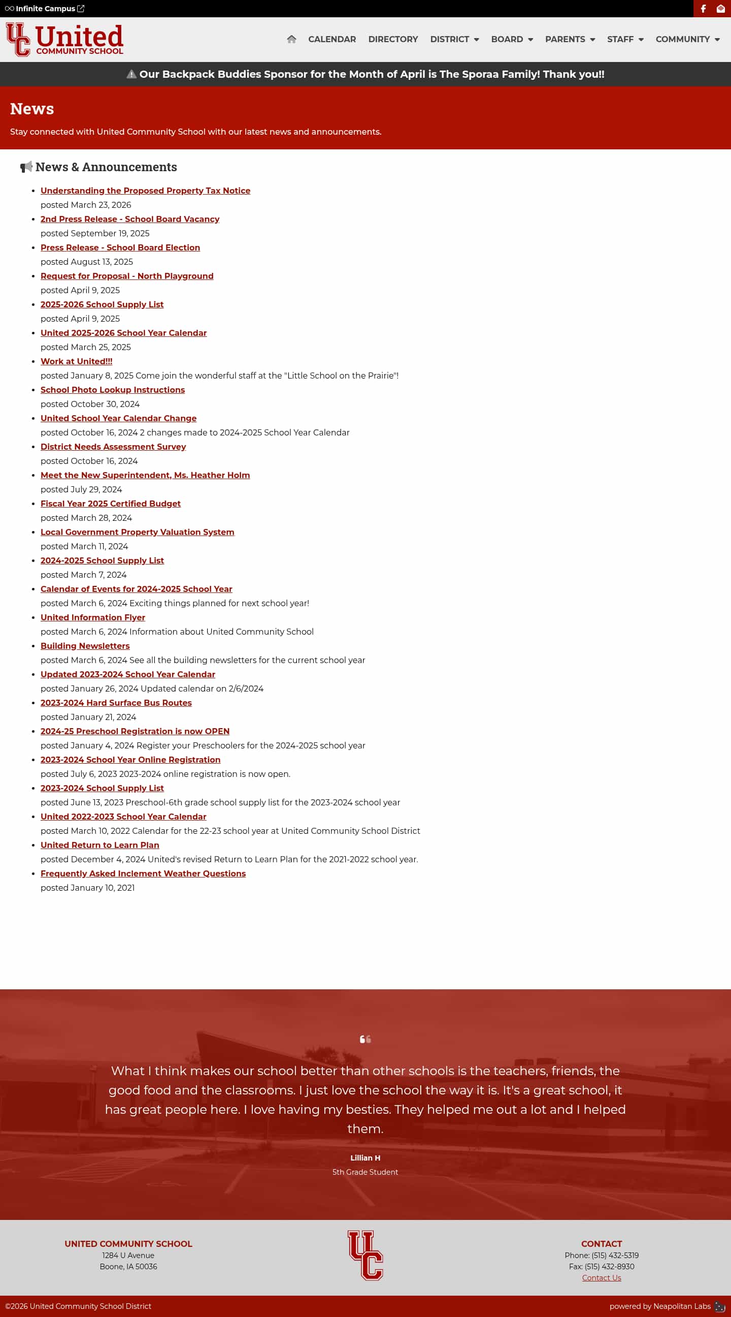 Latest website image capture