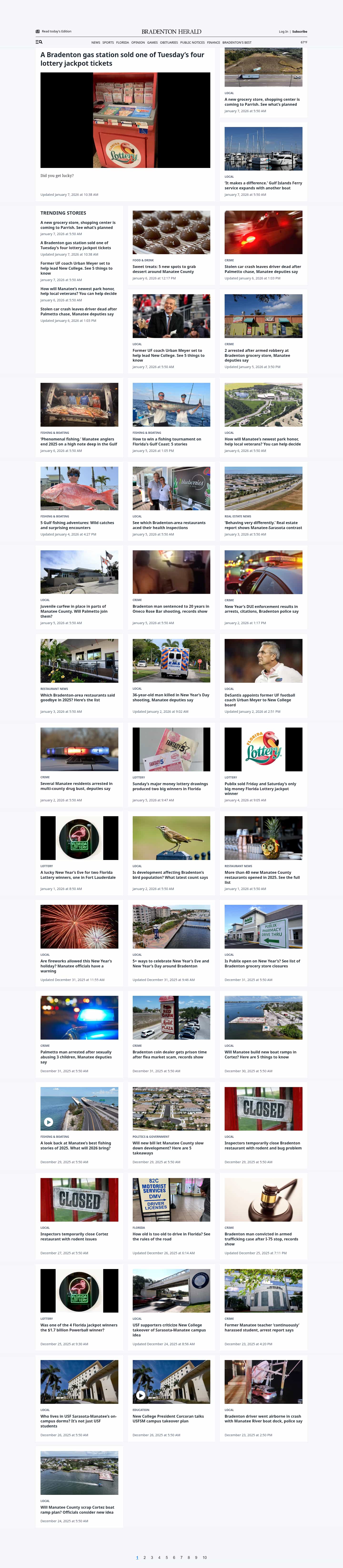 Latest website image capture