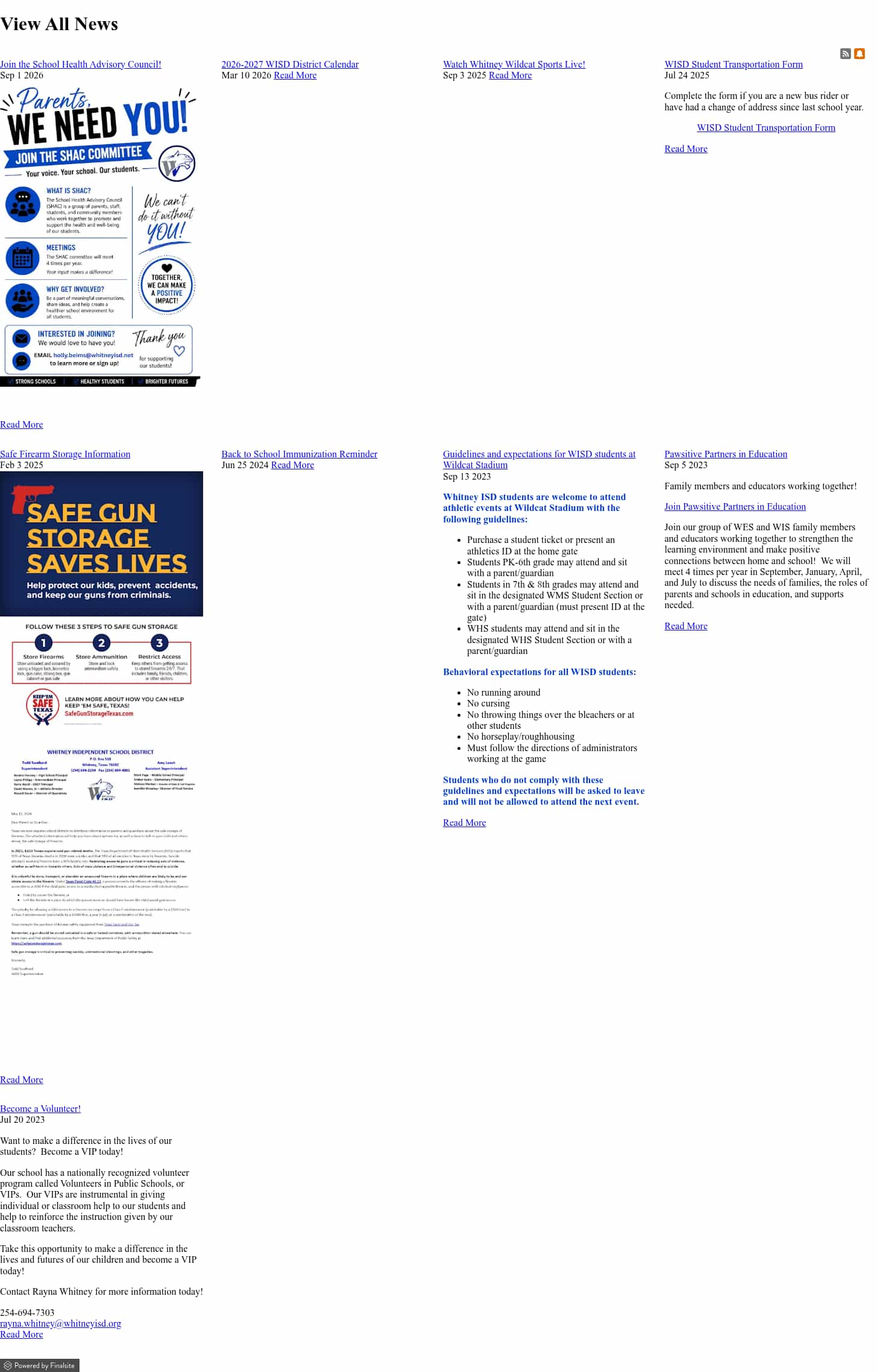 Latest website image capture