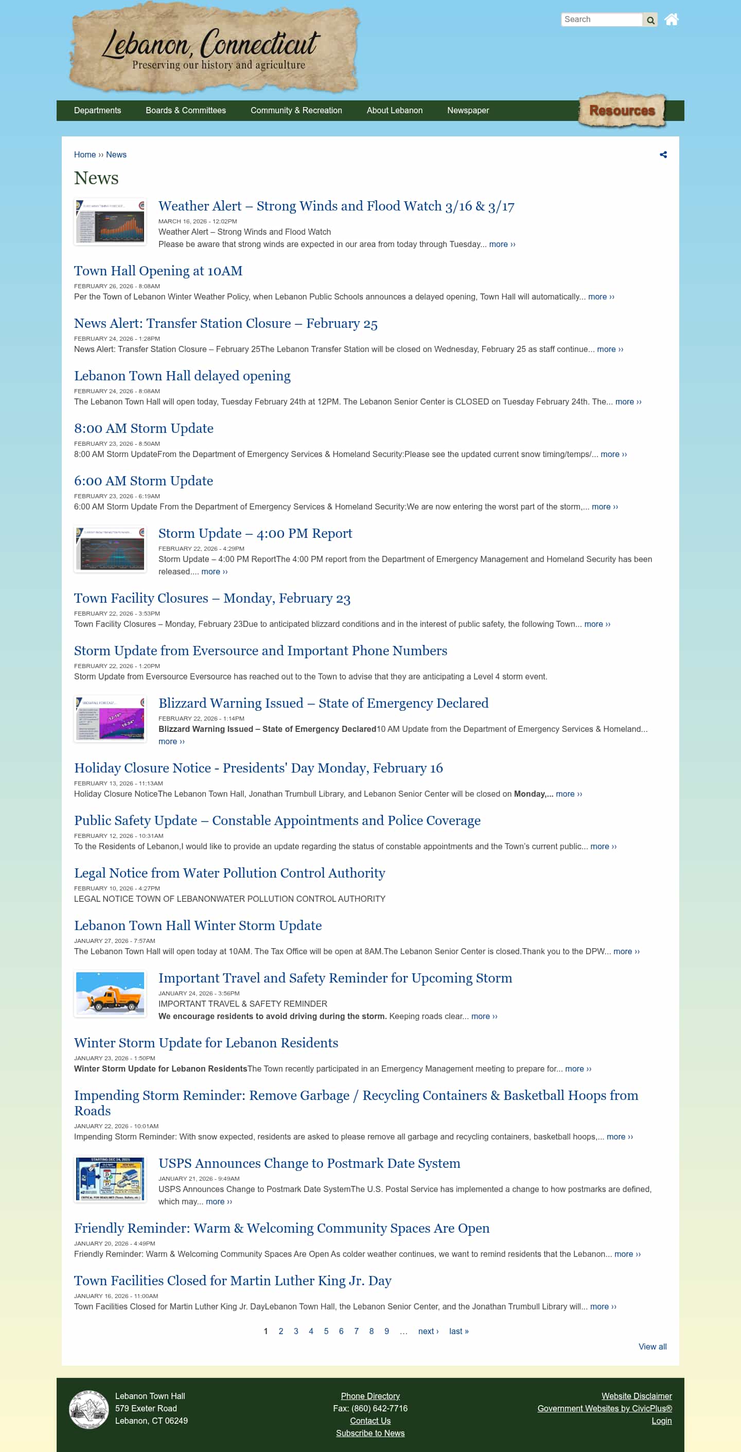 Latest website image capture