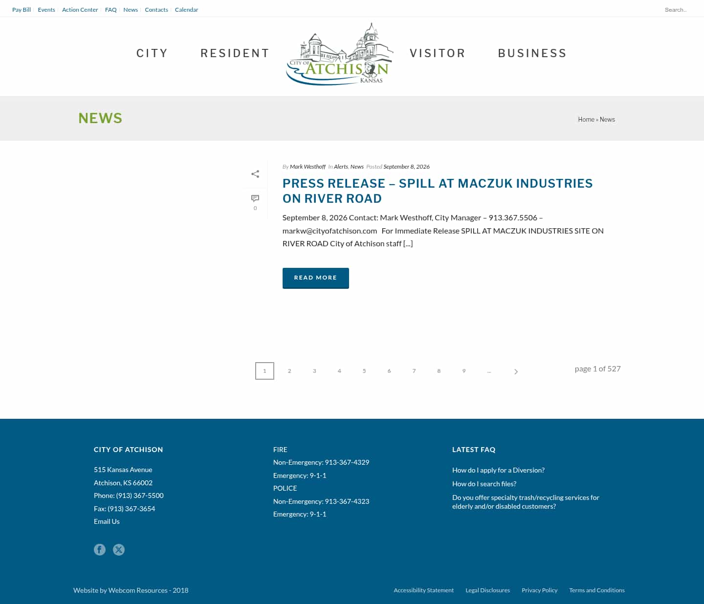 Latest website image capture