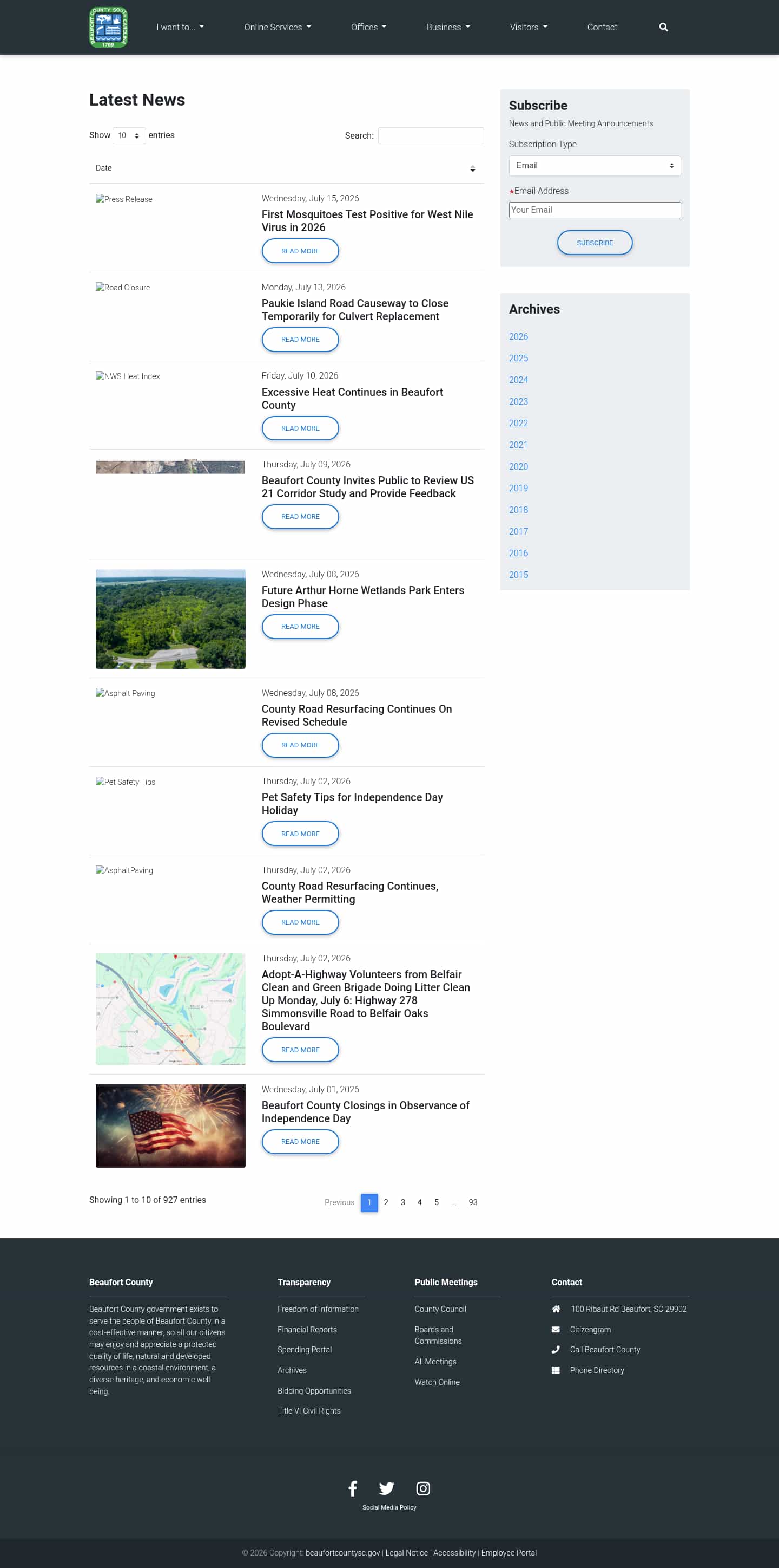 Latest website image capture