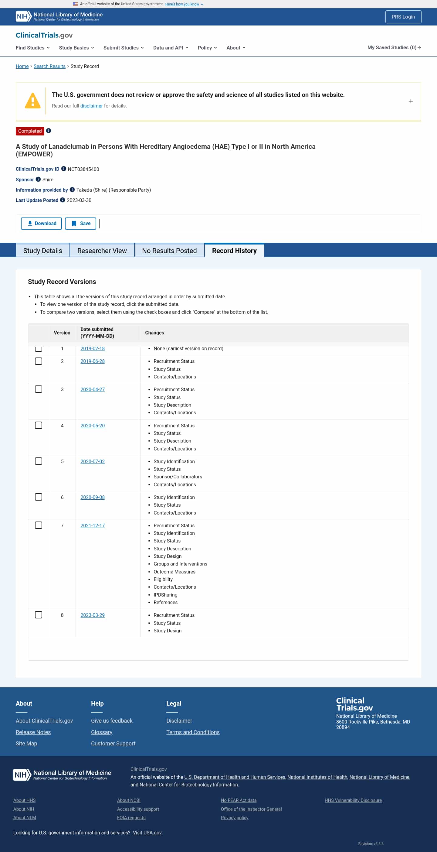 Latest website image capture
