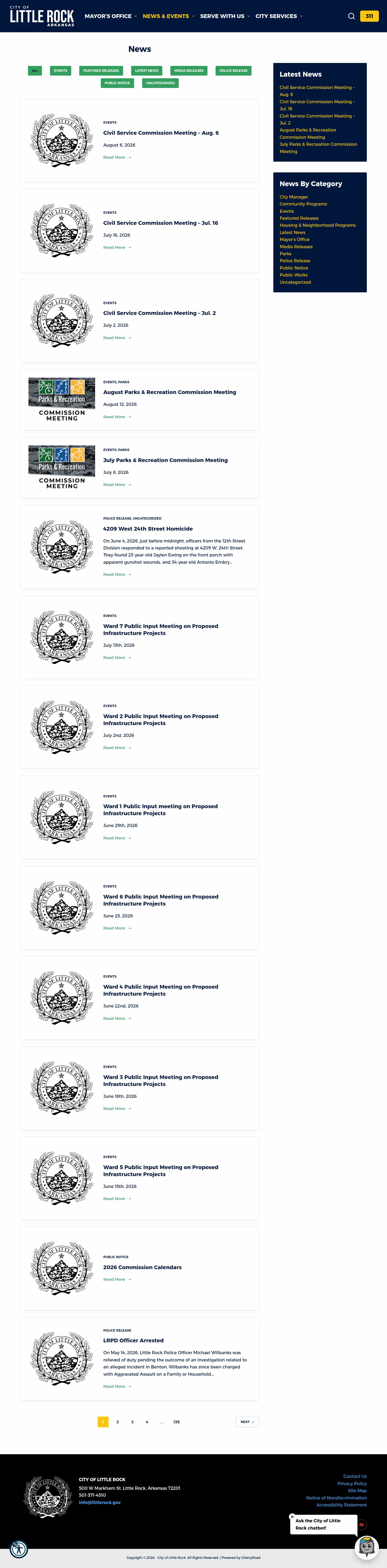 Latest website image capture