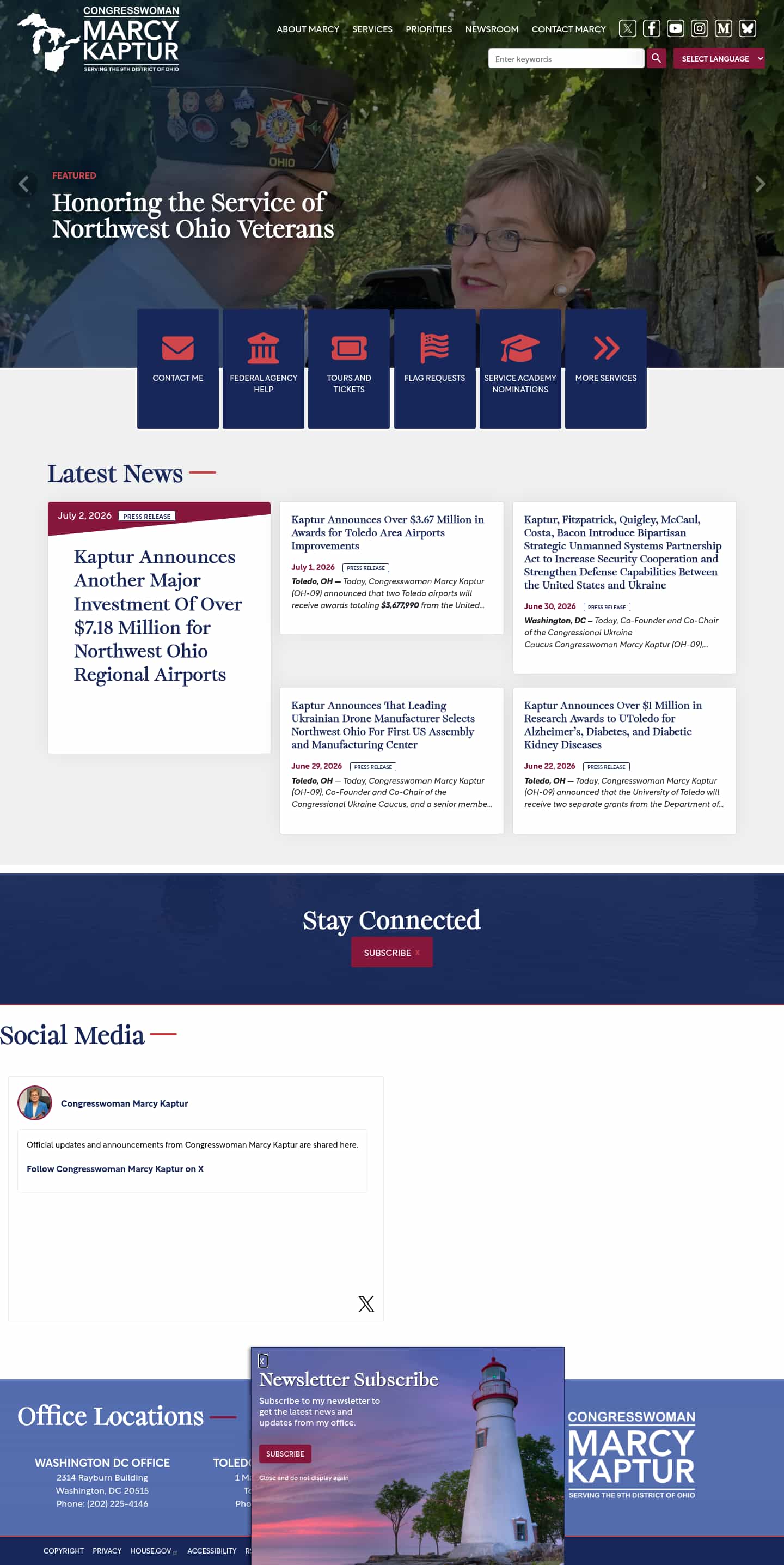 Latest website image capture