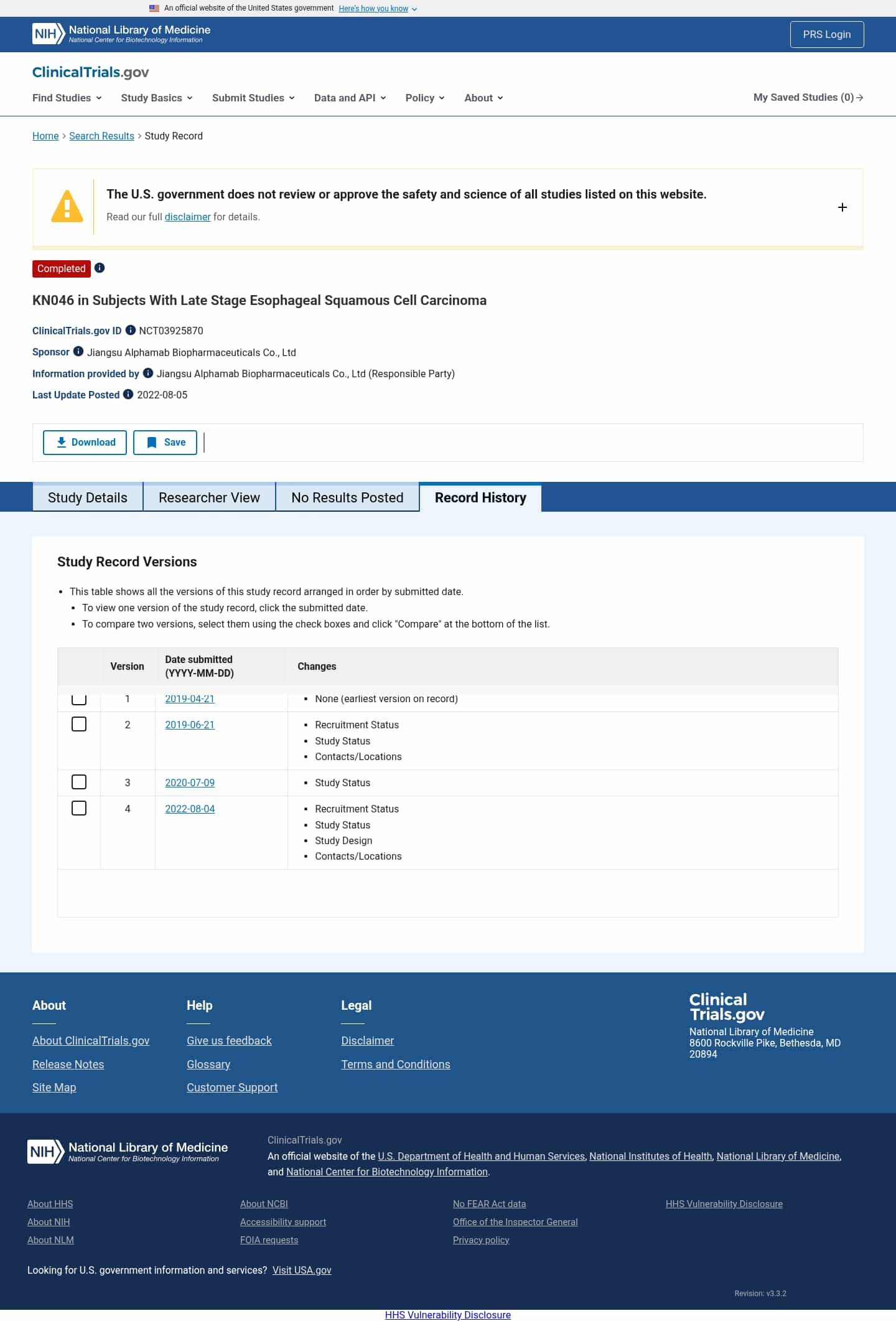Latest website image capture