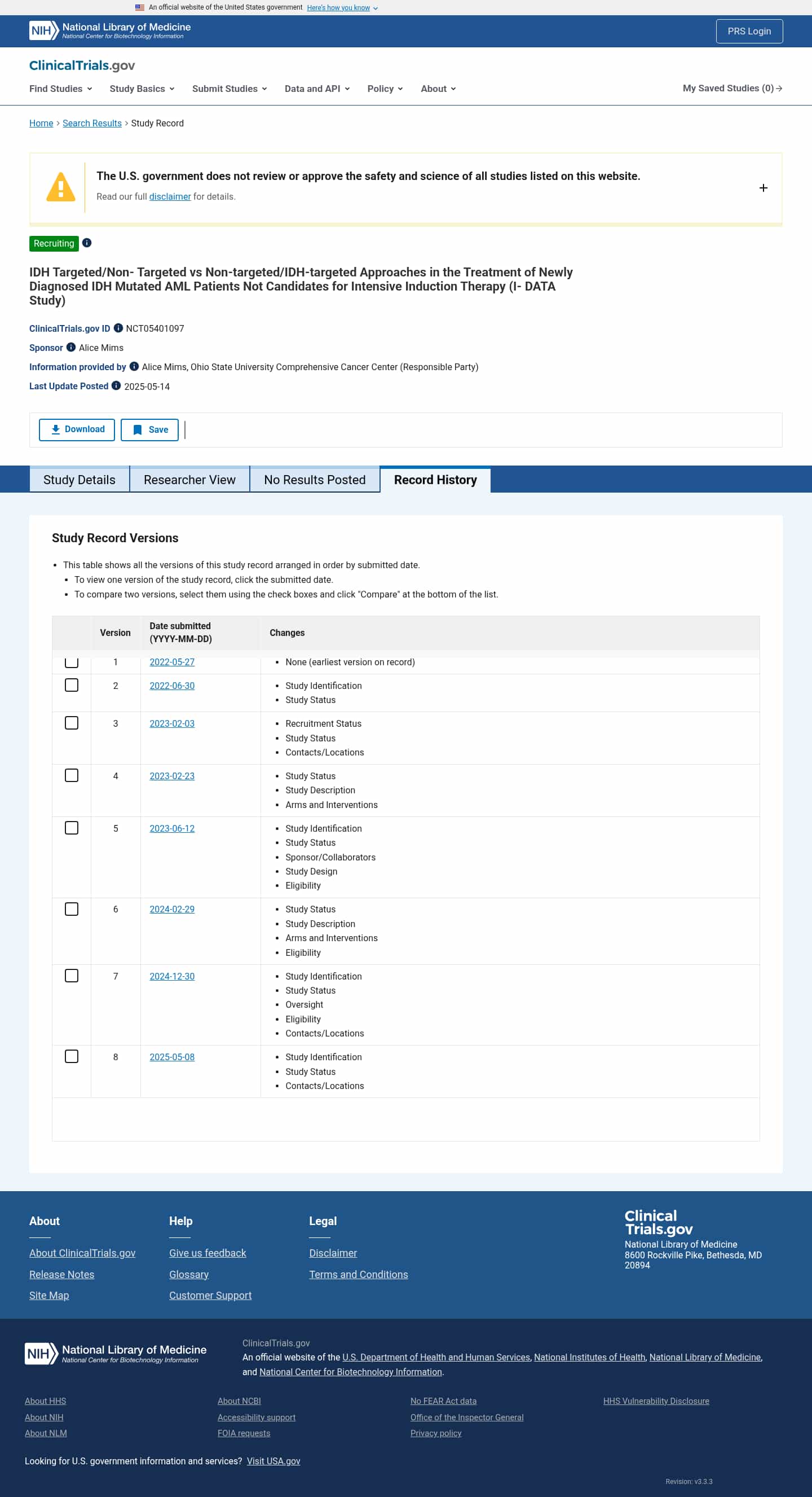 Latest website image capture