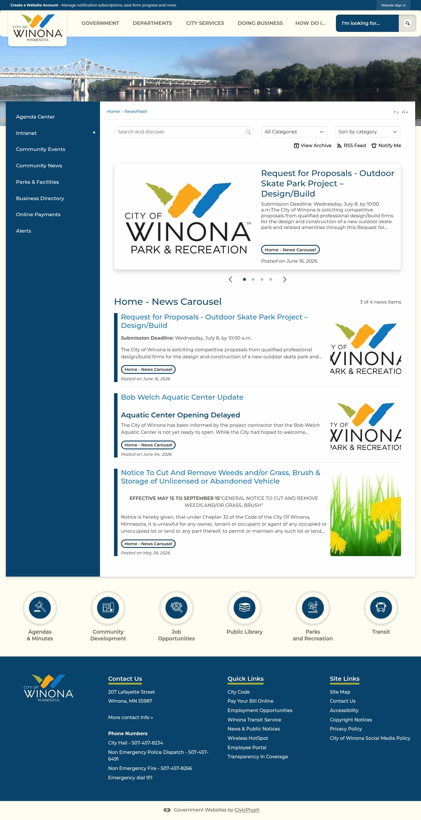 Latest website image capture