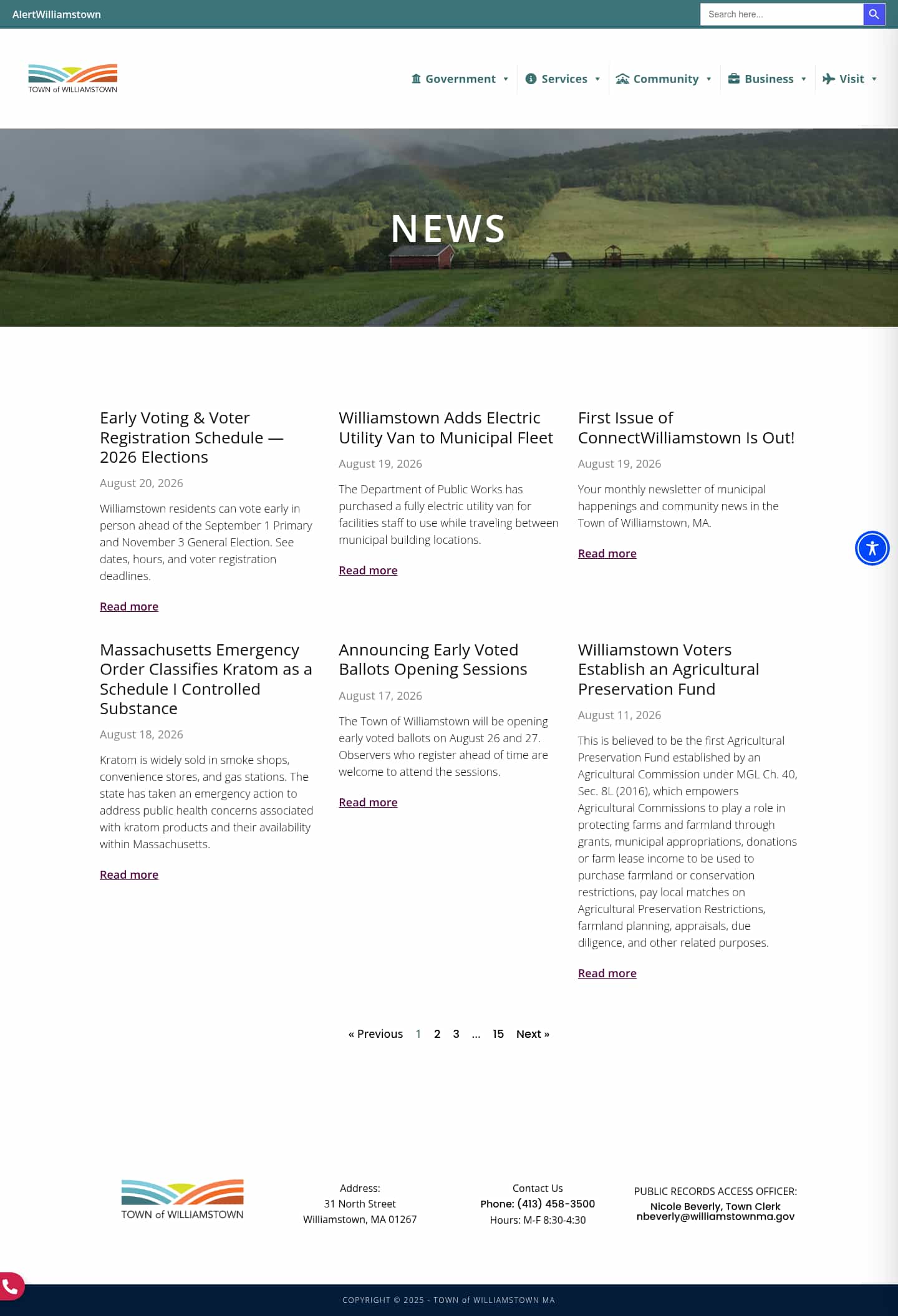 Latest website image capture