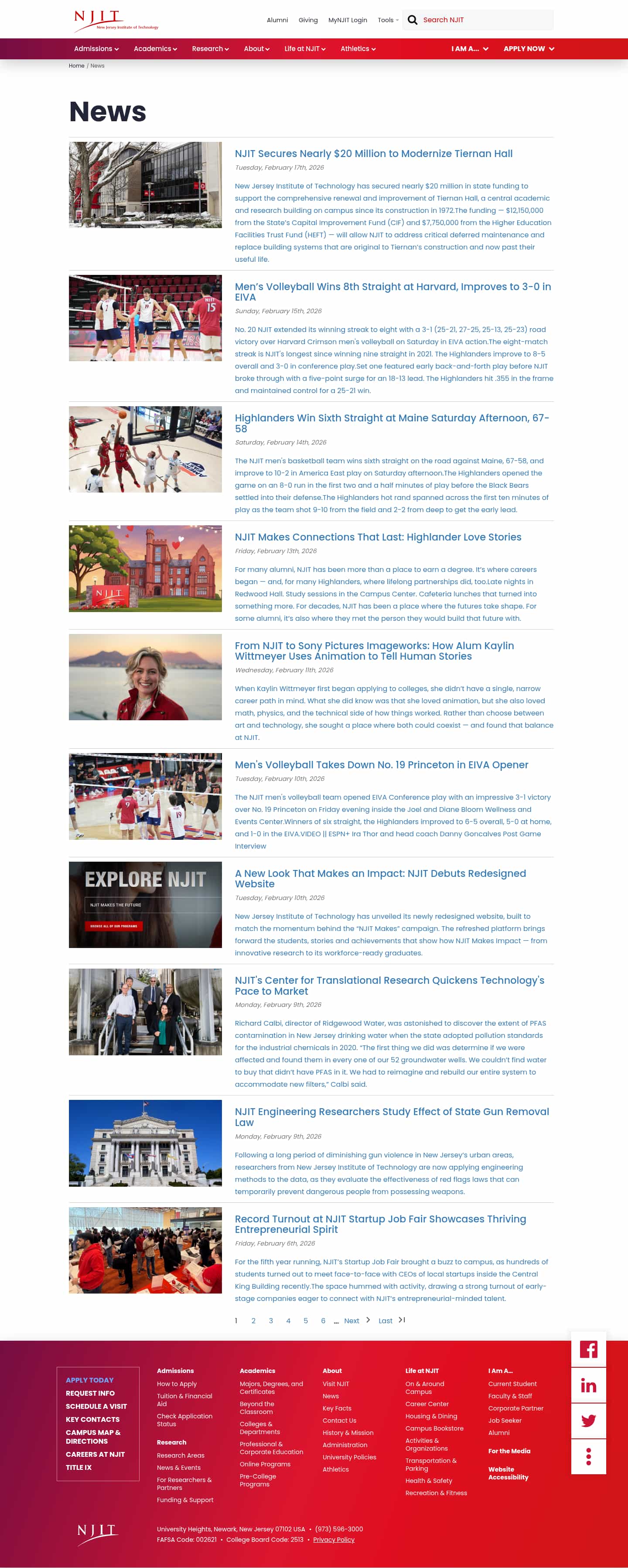 Latest website image capture