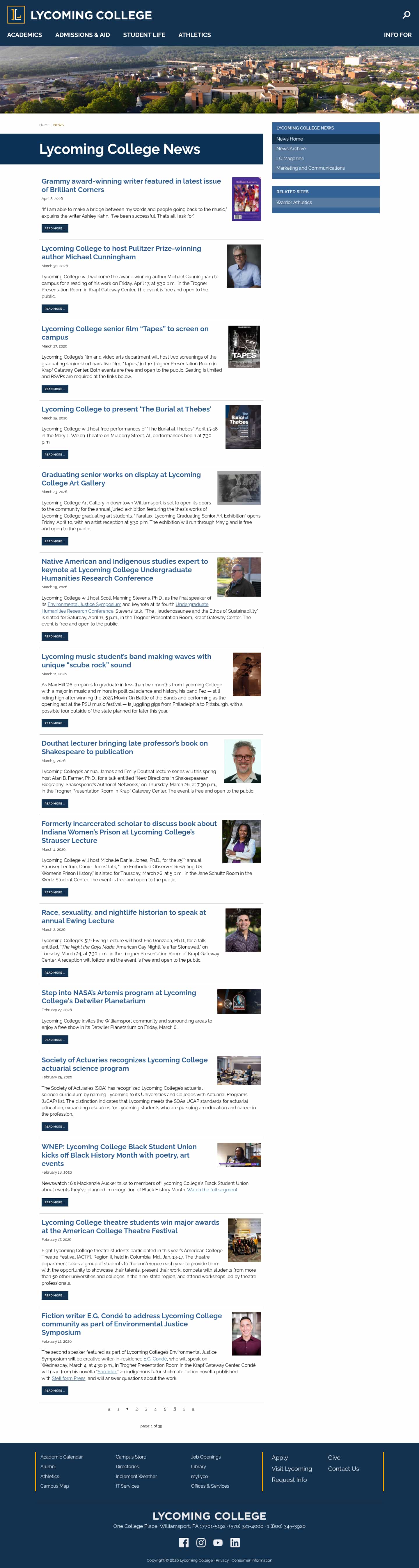 Latest website image capture