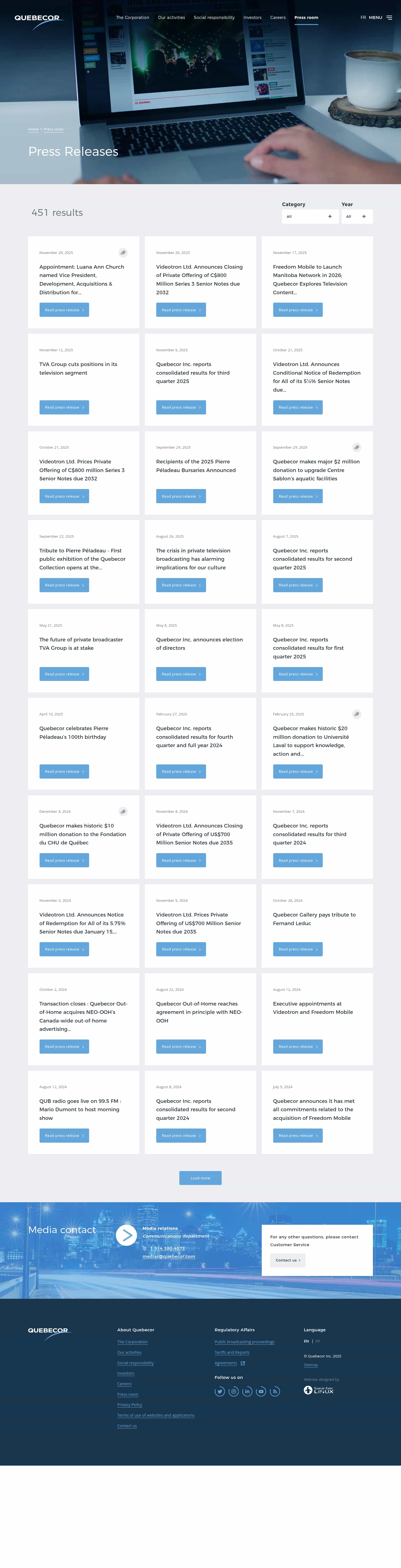 Latest website image capture