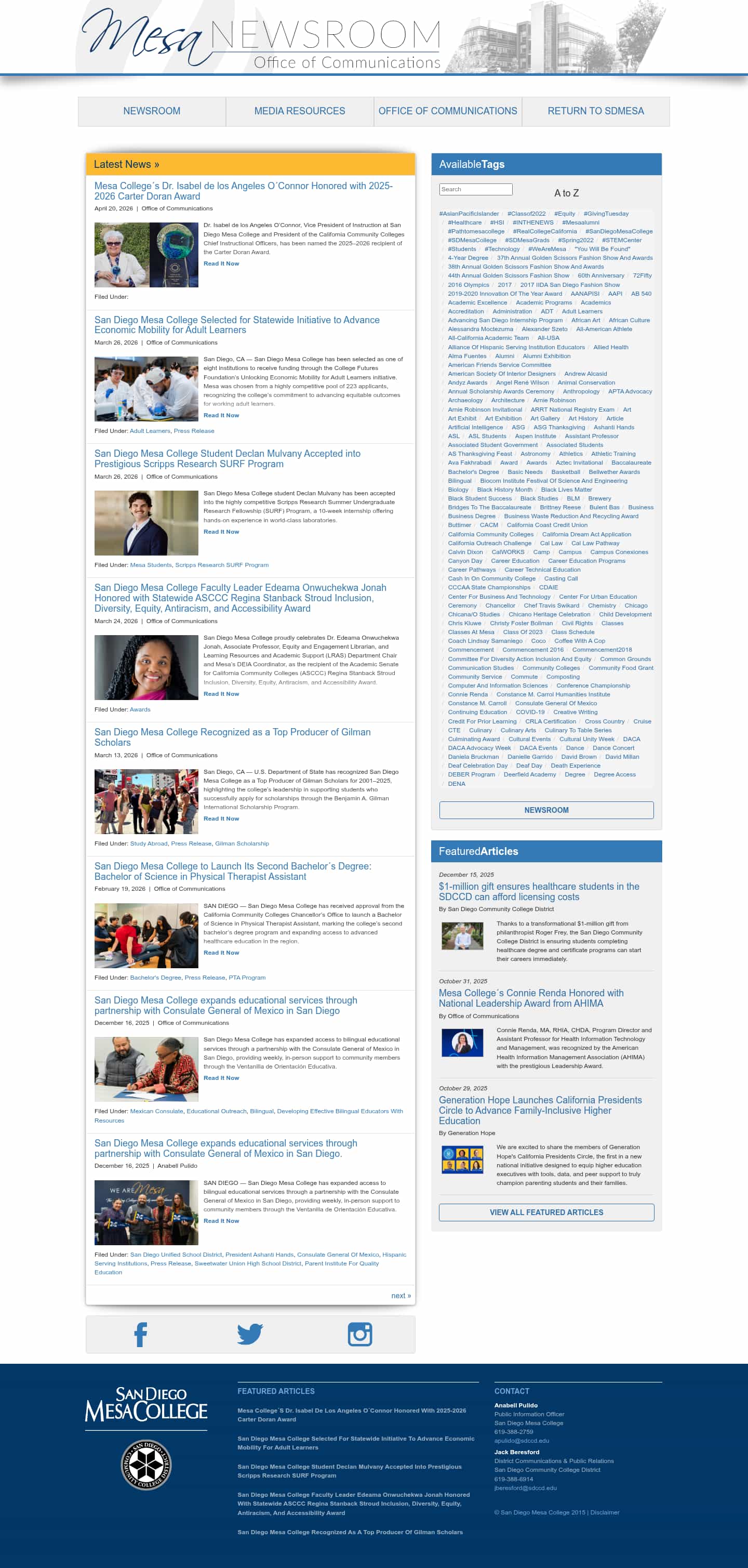 Latest website image capture