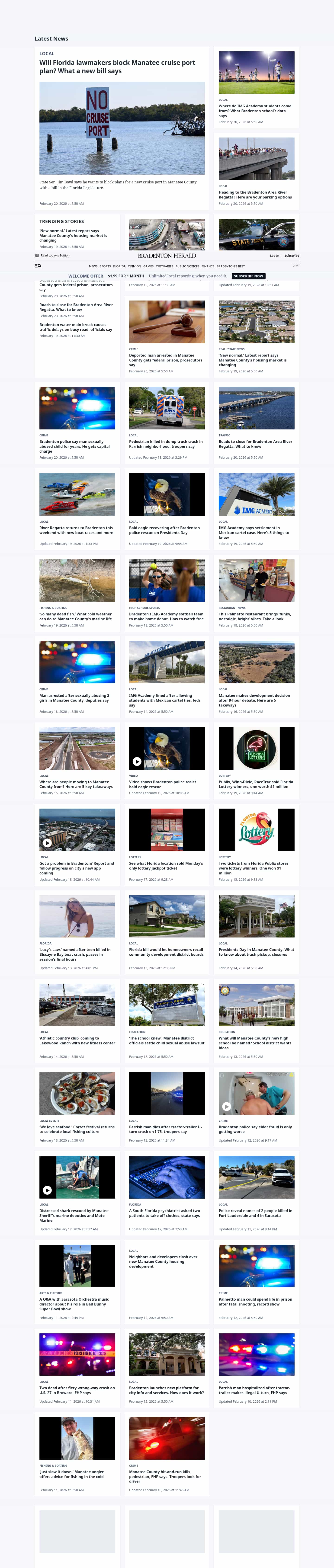 Latest website image capture