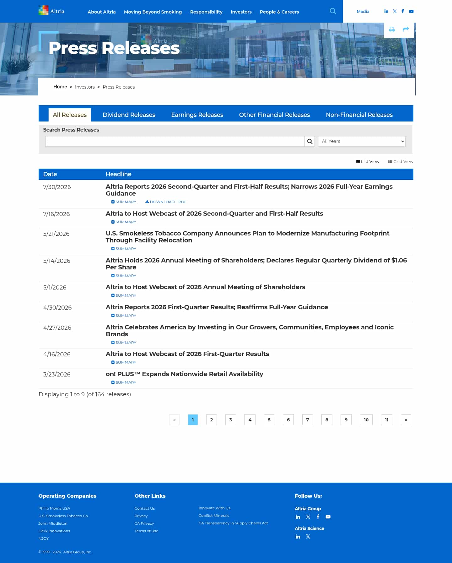 Latest website image capture
