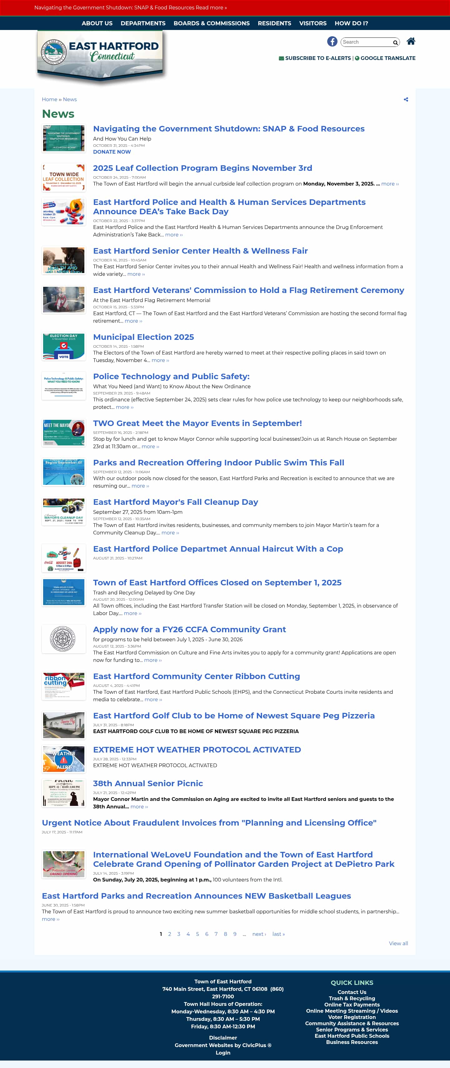 Latest website image capture