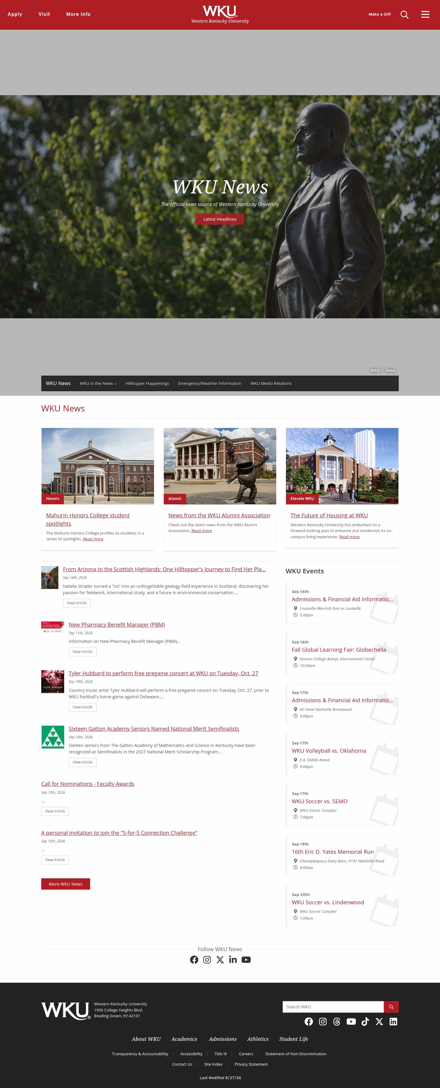 Latest website image capture