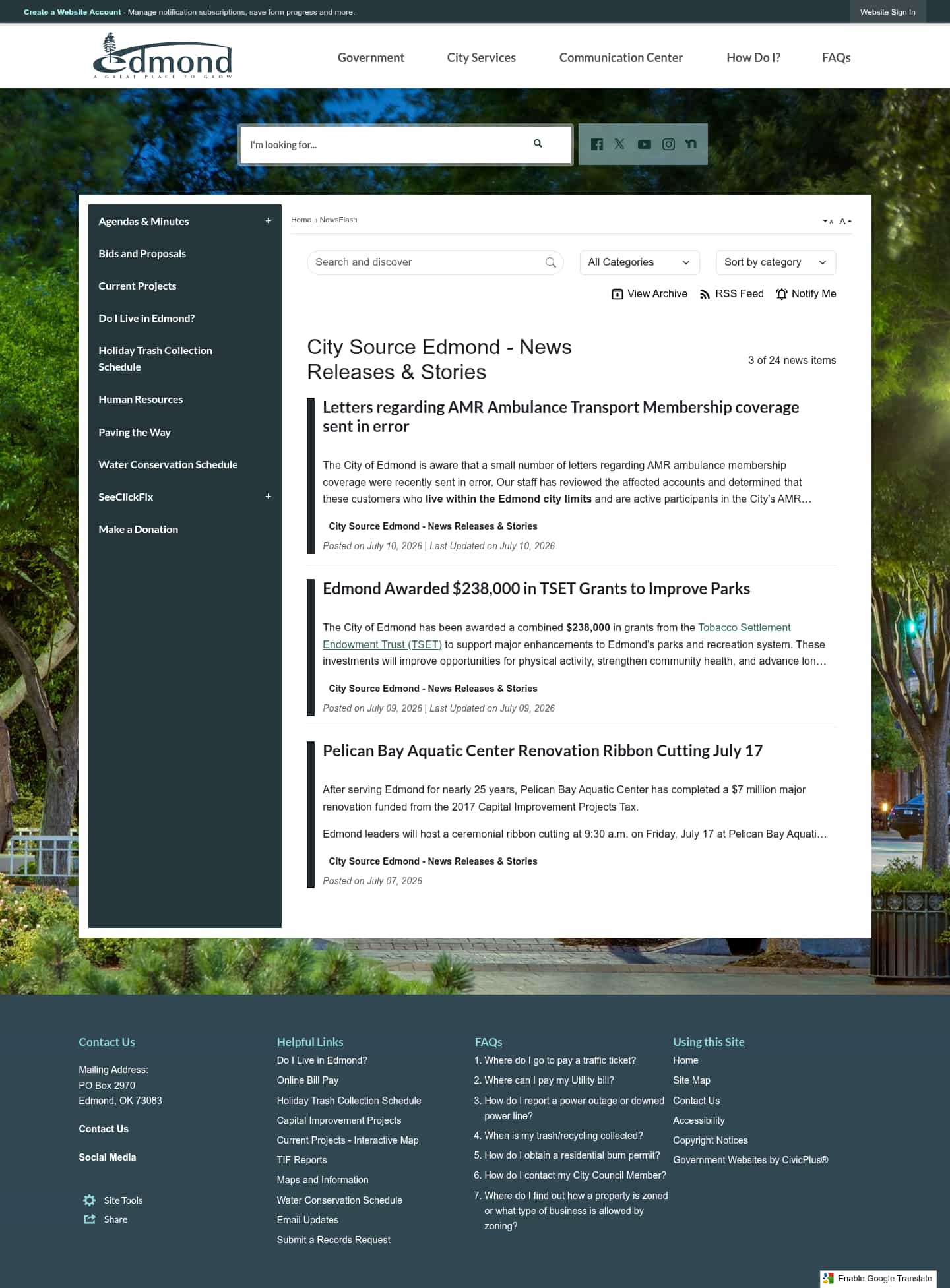 Latest website image capture
