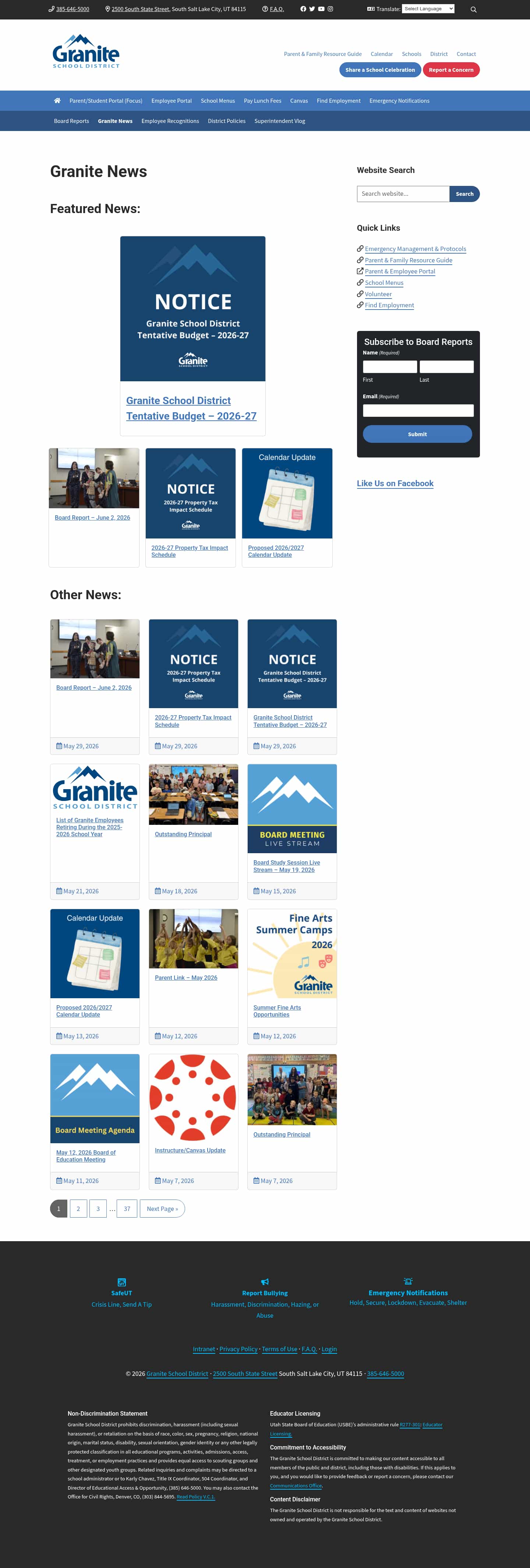 Latest website image capture